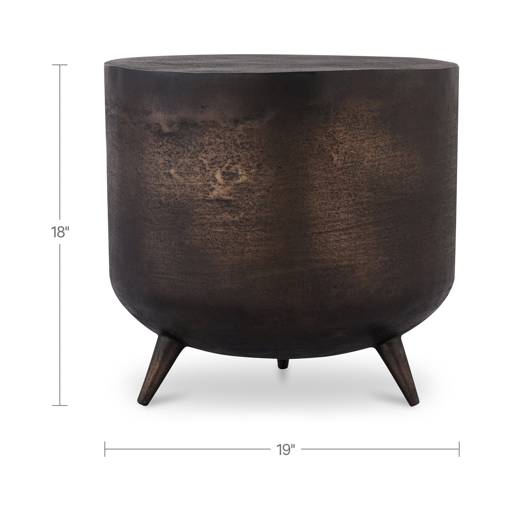 Kettel Bronze Accent Table - Ornate Home