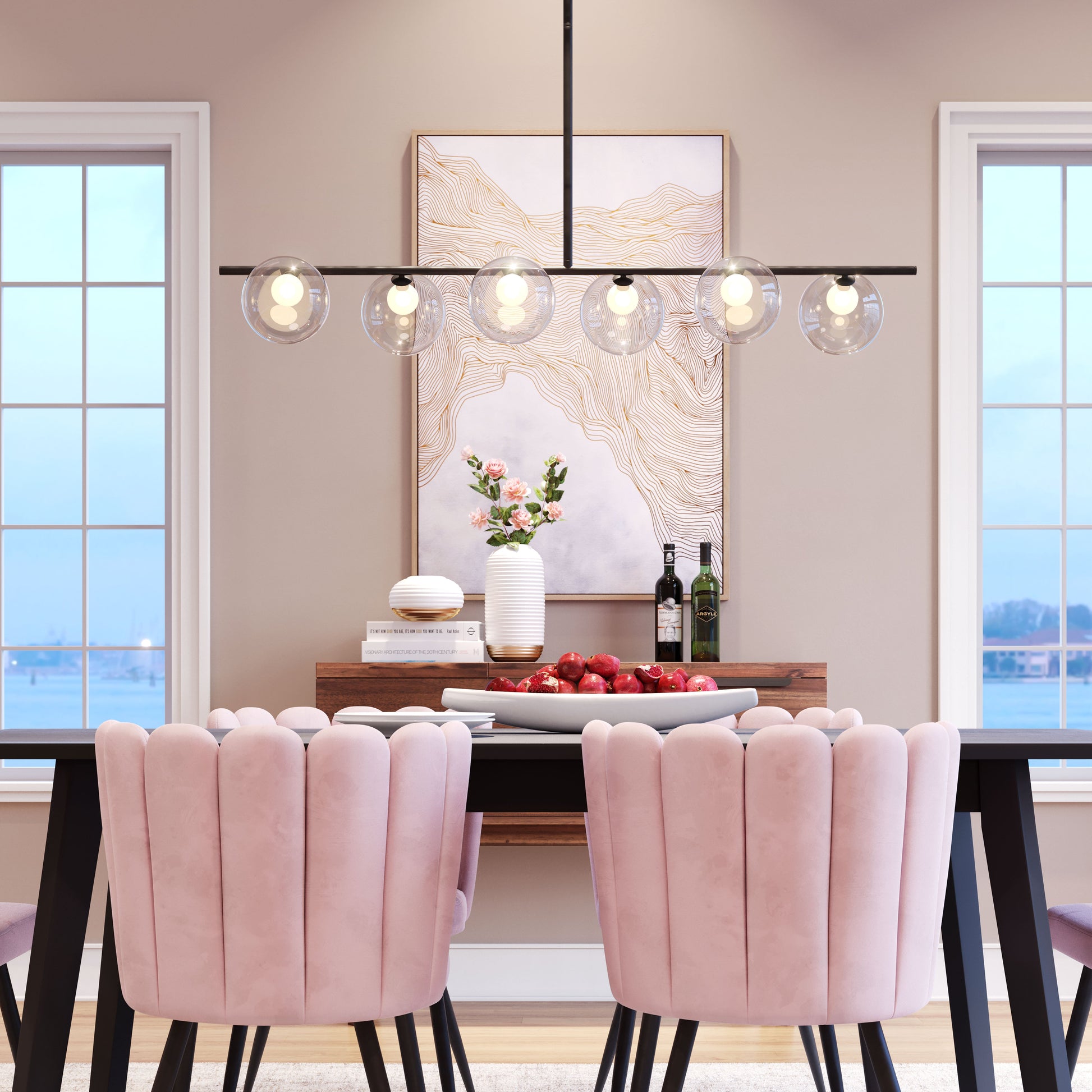 Keyoz Black Ceiling Lamp - Ornate Home
