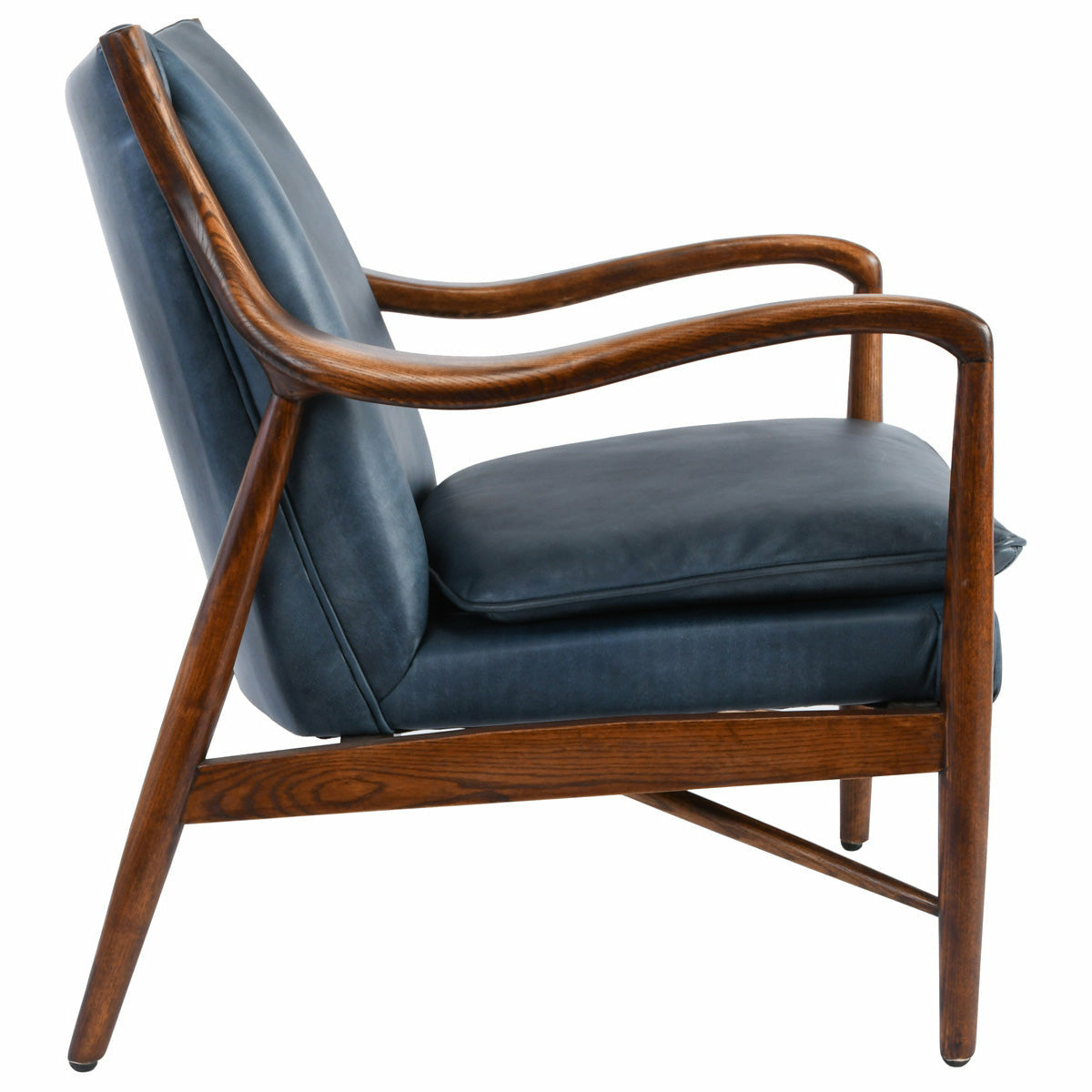 Kiannah Ocean Blue Club Chair - Ornate Home