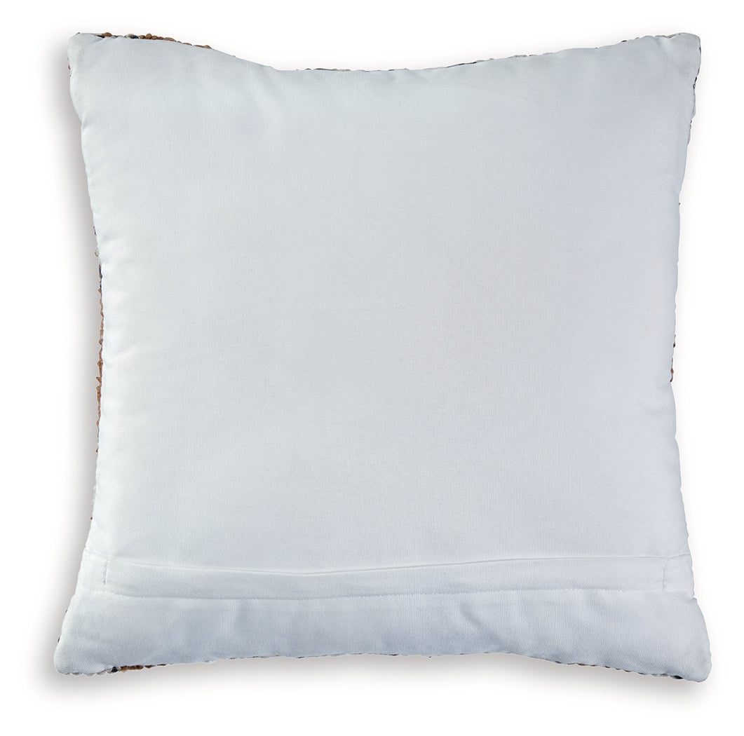 Kierenworth Sienna/Ivory/Black Pillow (Set of 4)- Viva Furn