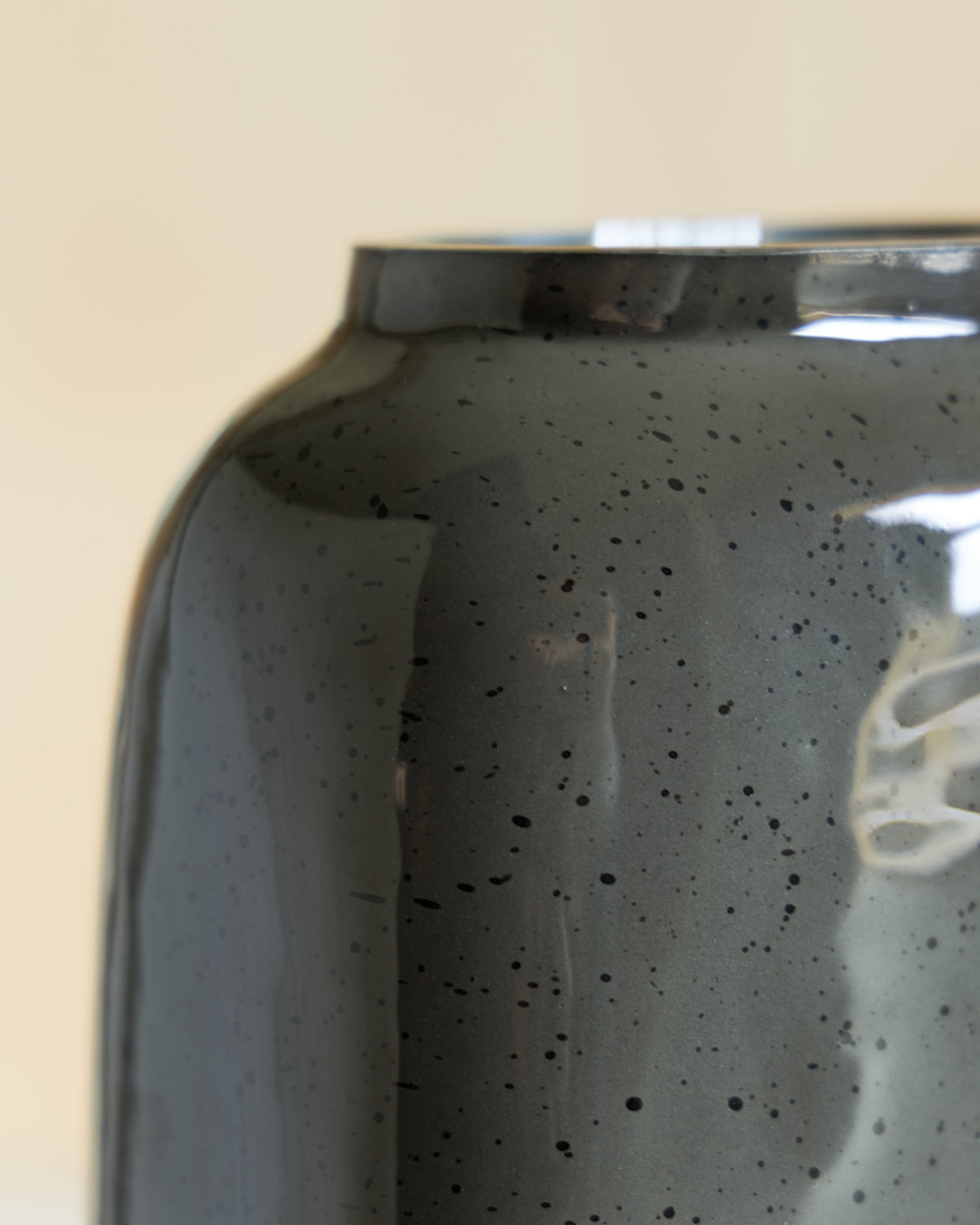 Kierlain Gray/Black Vase (12.75''H)- Viva Furn