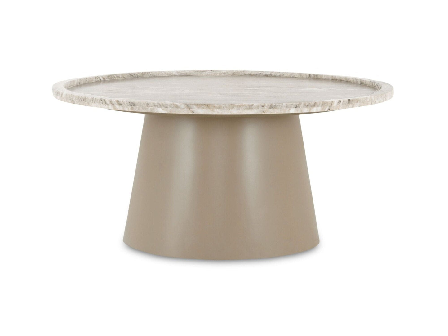 Kimberley White Marble Coffee Table - Ornate Home