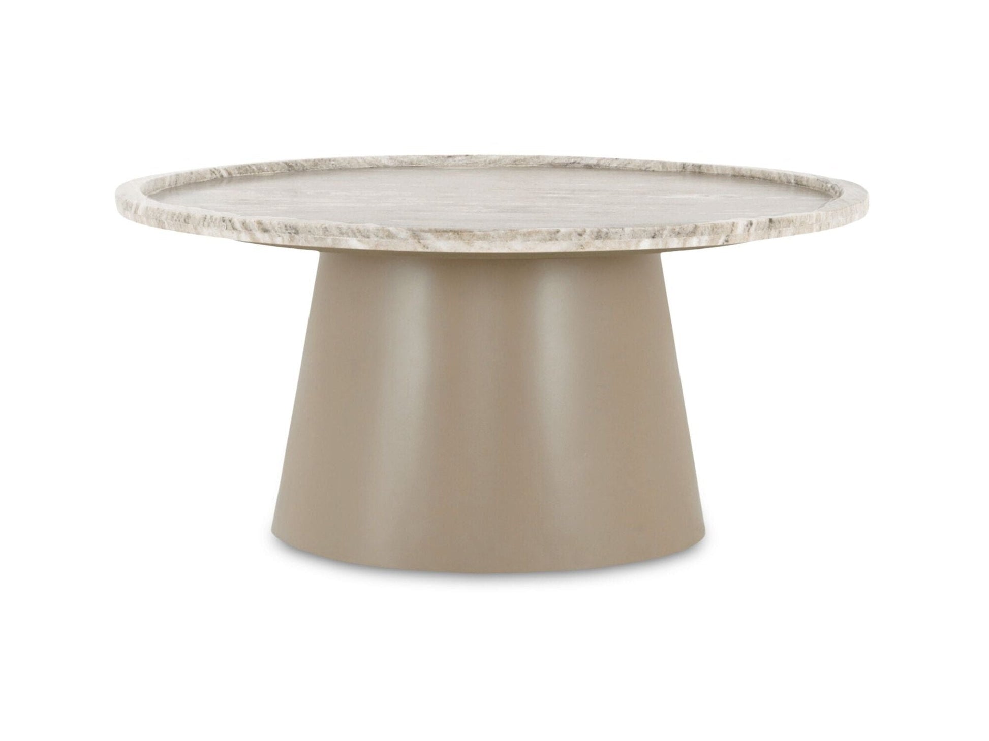 Kimberley White Marble Coffee Table - Ornate Home
