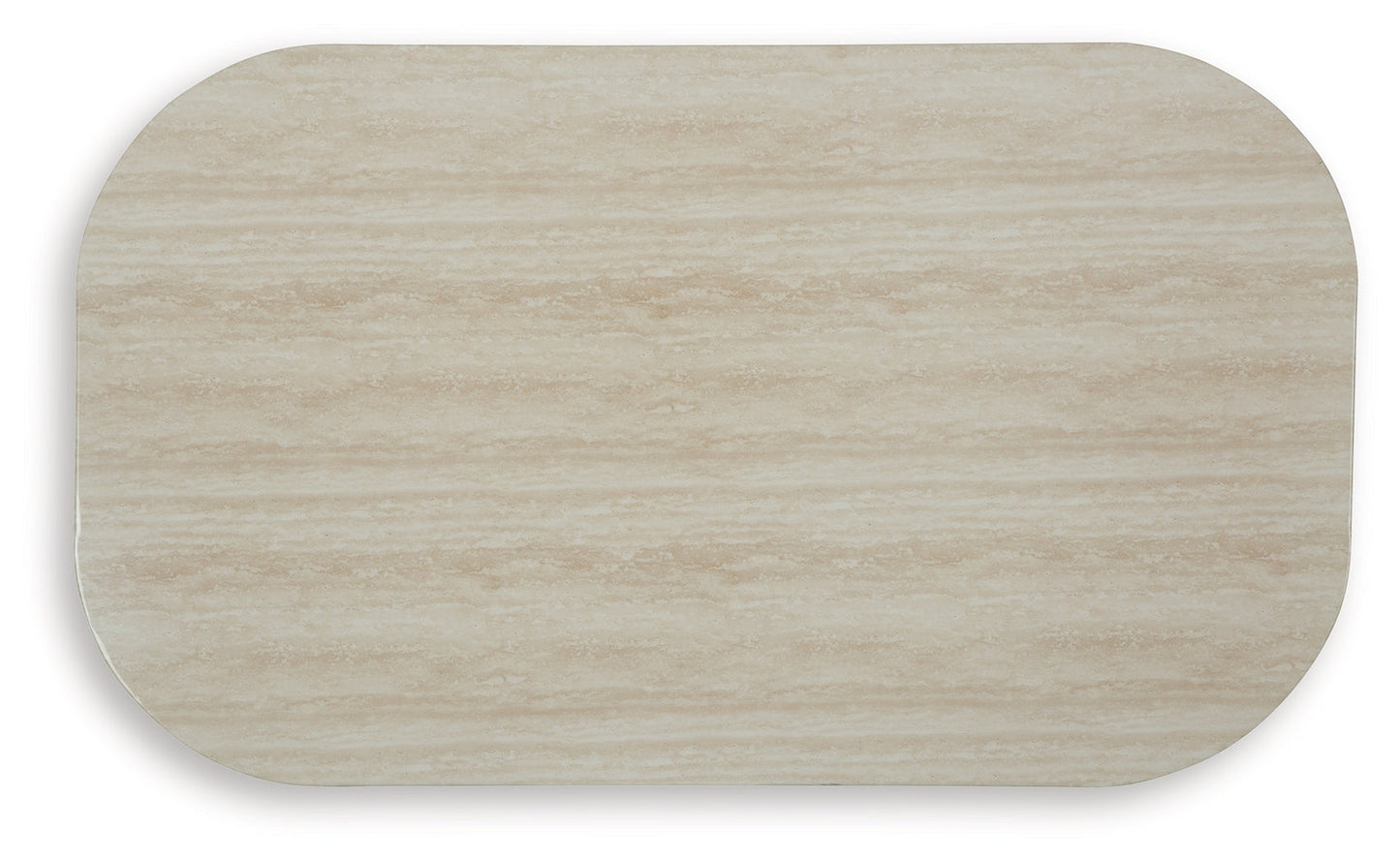 Kimora Beige/Dark Brown Outdoor Coffee Table- Viva Furn