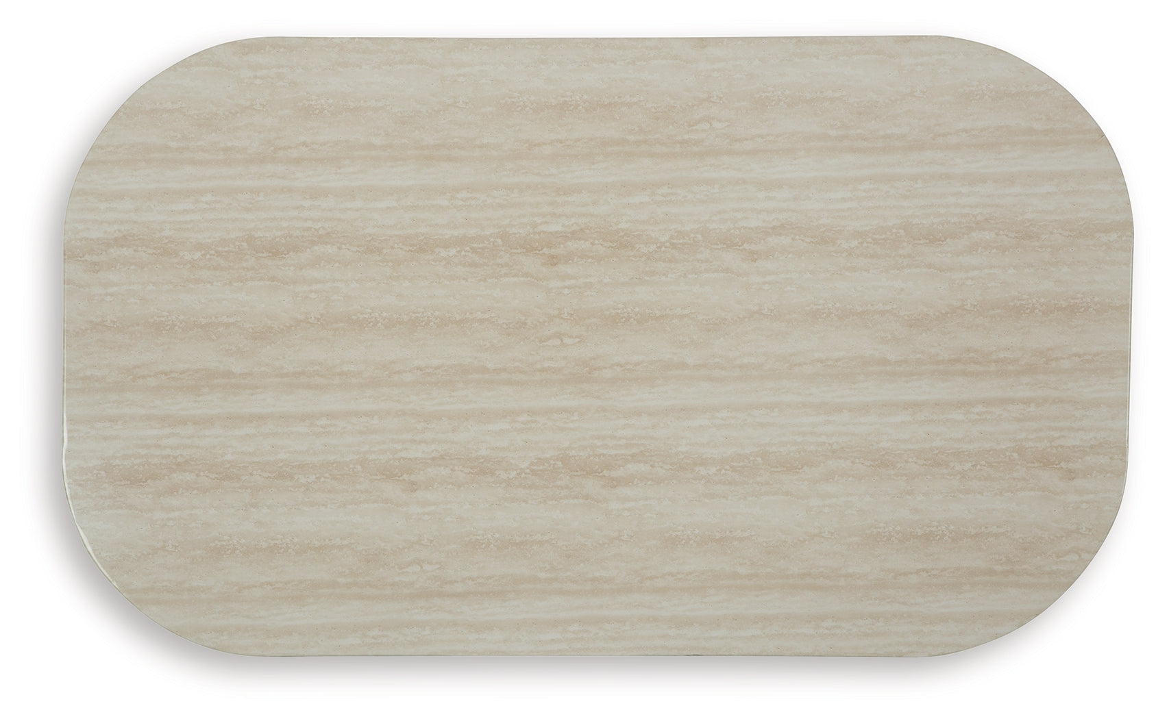 Kimora Beige/Dark Brown Outdoor Coffee Table- Viva Furn