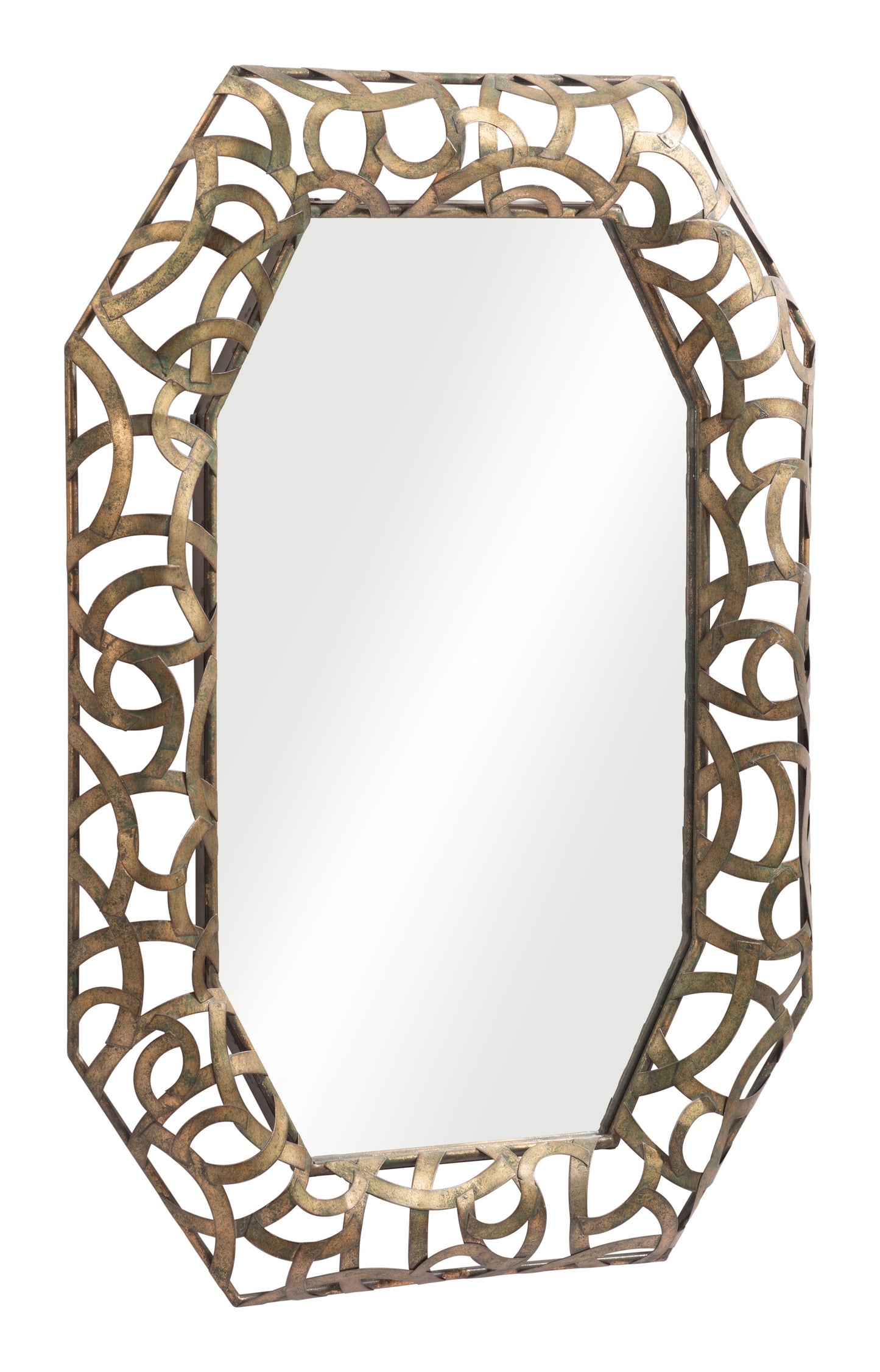 Kin Bronze Mirror - Ornate Home