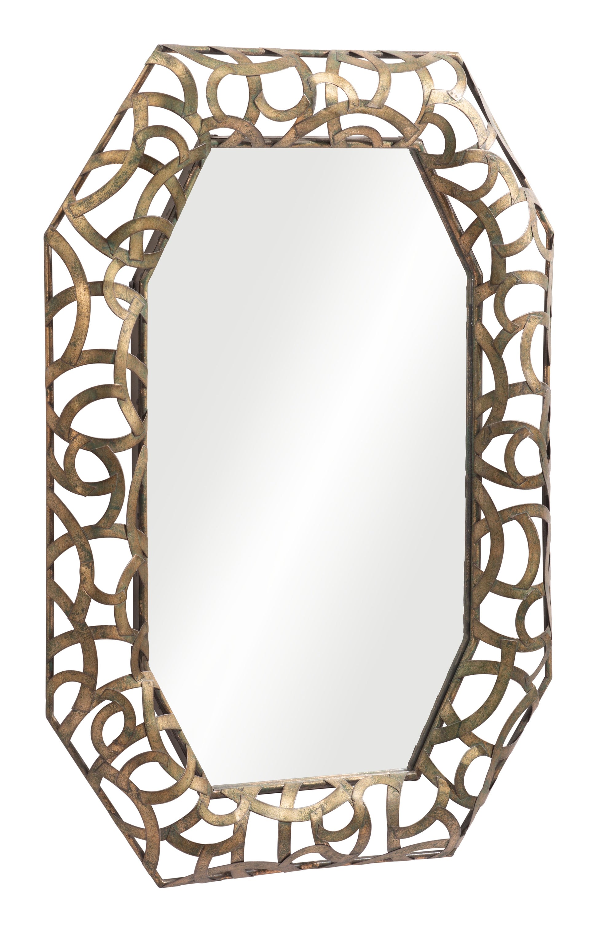 Kin Bronze Mirror - Ornate Home