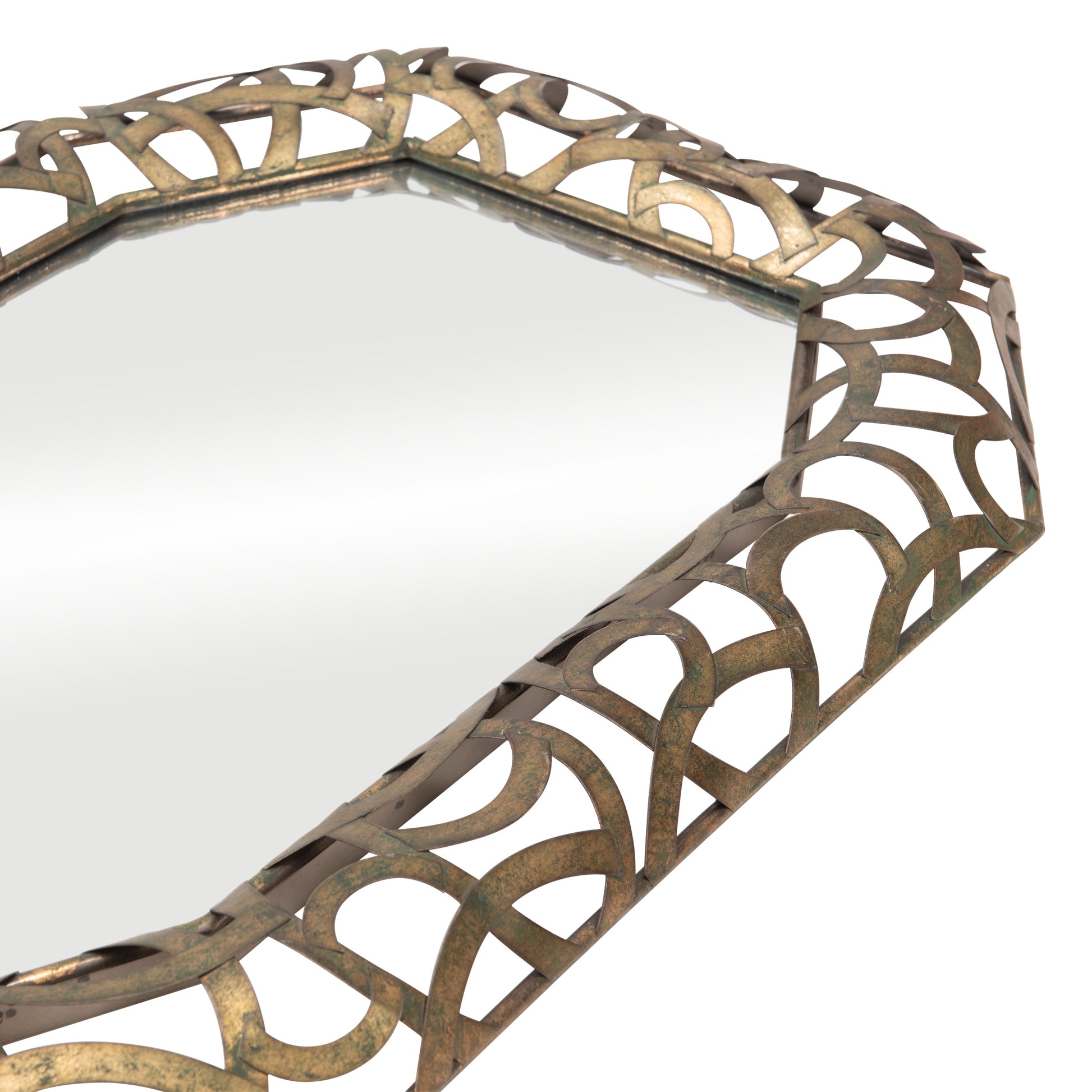 Kin Bronze Mirror - Ornate Home