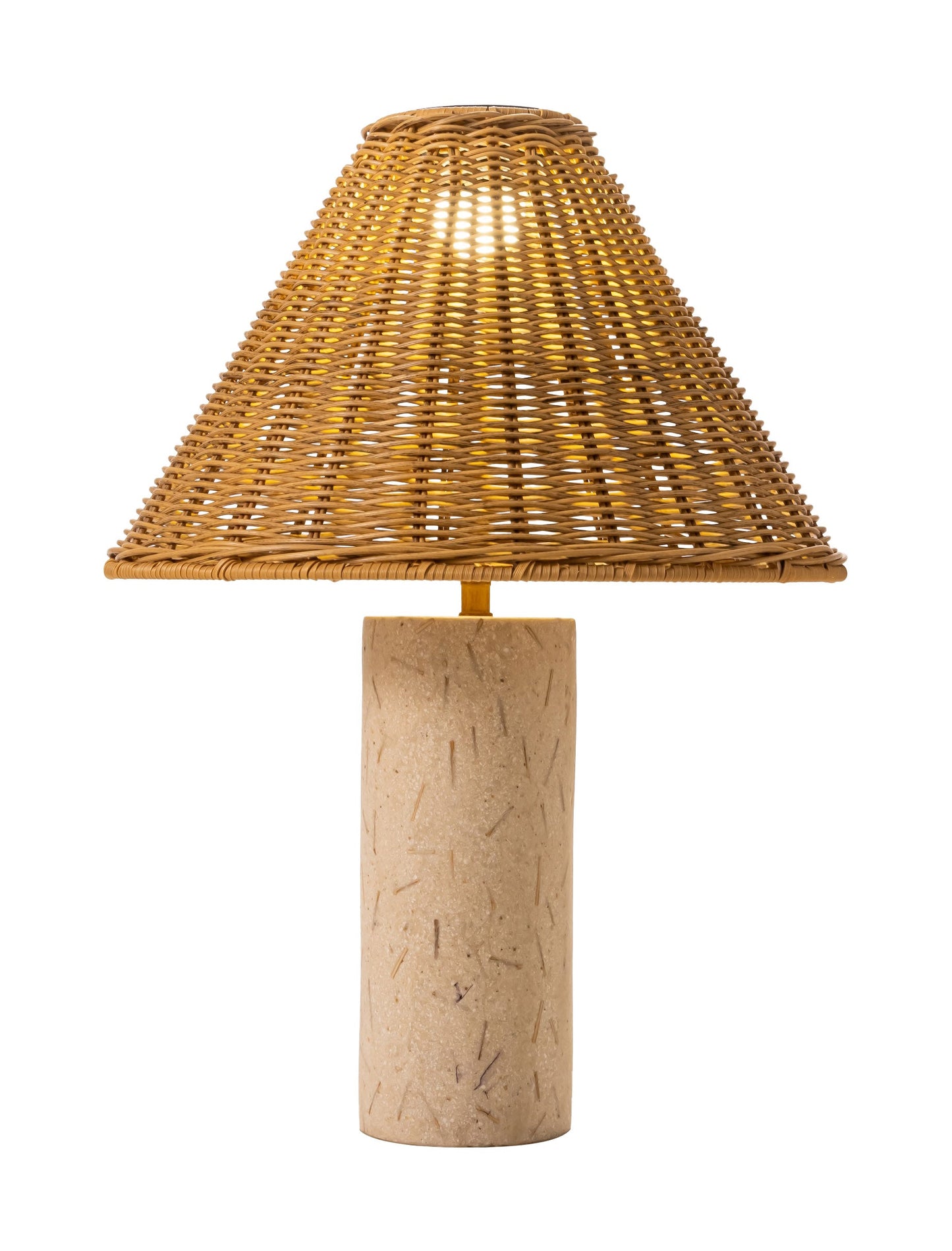 Kintal Natural Solar Table Lamp - Ornate Home