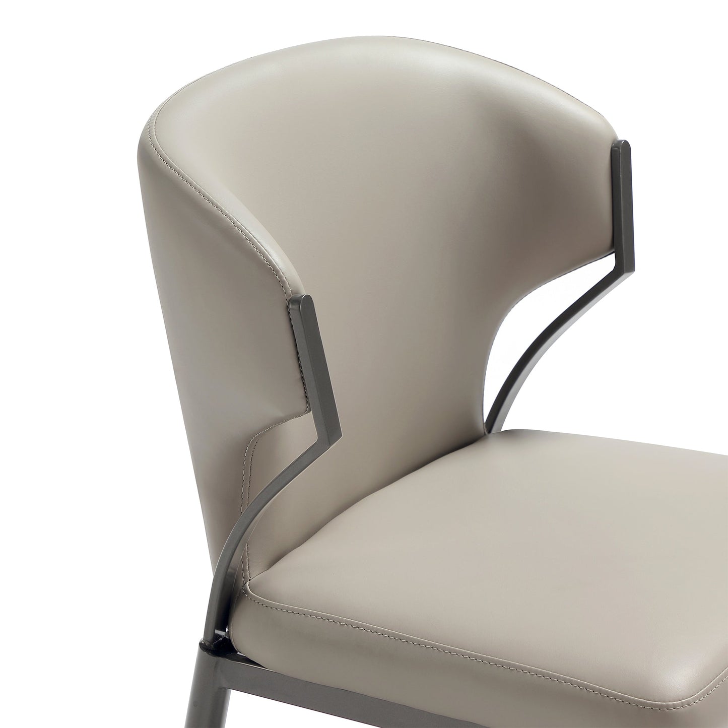 Kirsten Dining Chair in Light Grey (set of 4) - Ornate Home
