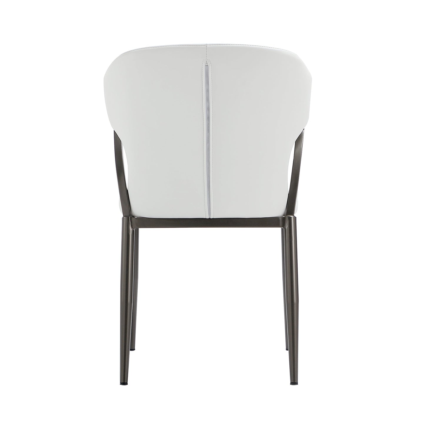 Kirsten Dining Chair in White (set of 2) - Ornate Home