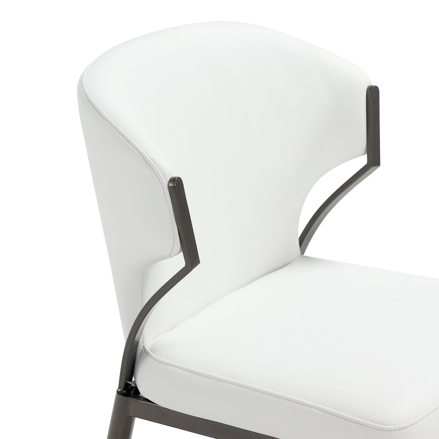 Kirsten Dining Chair in White (set of 4) - Ornate Home