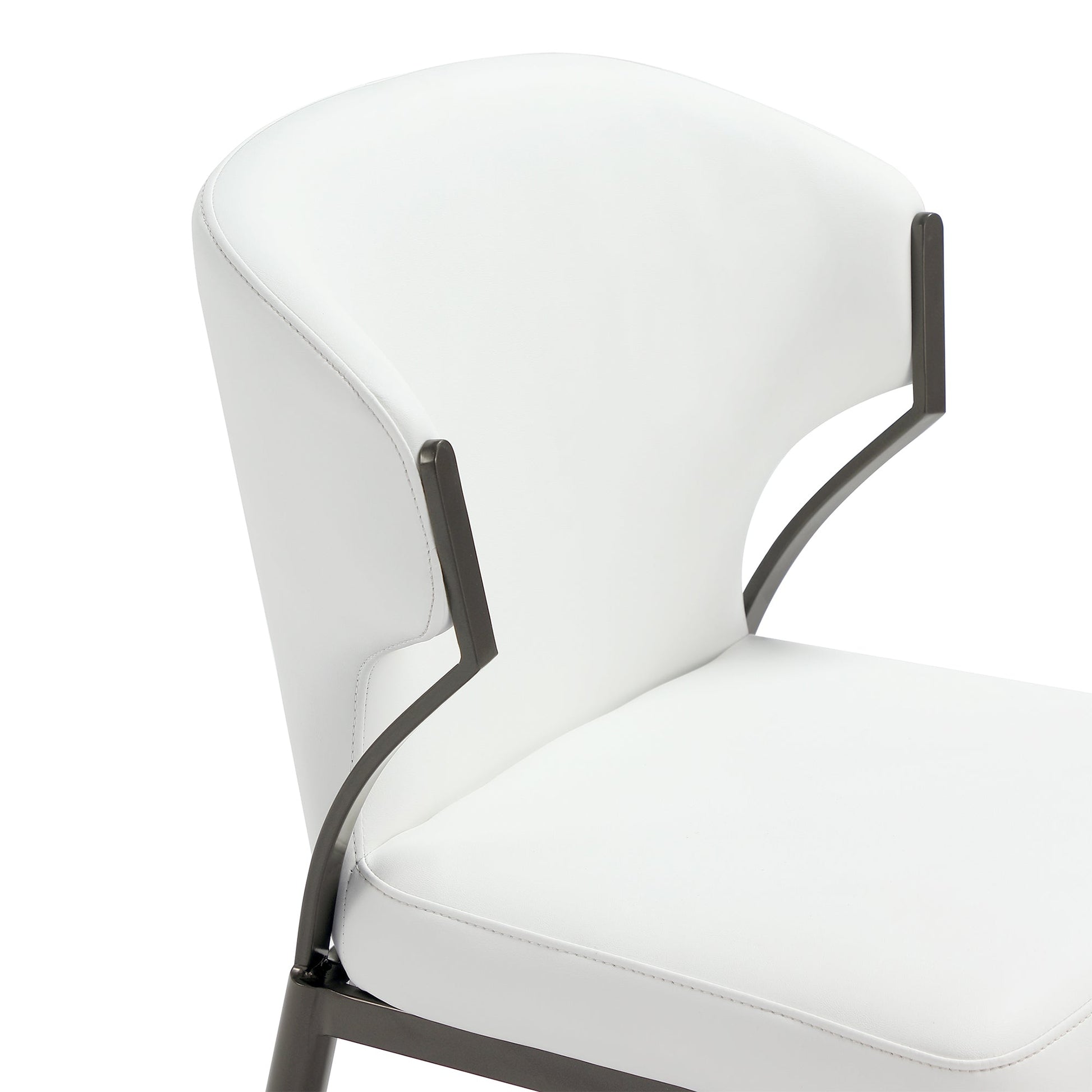 Kirsten Dining Chair in White (set of 4) - Ornate Home
