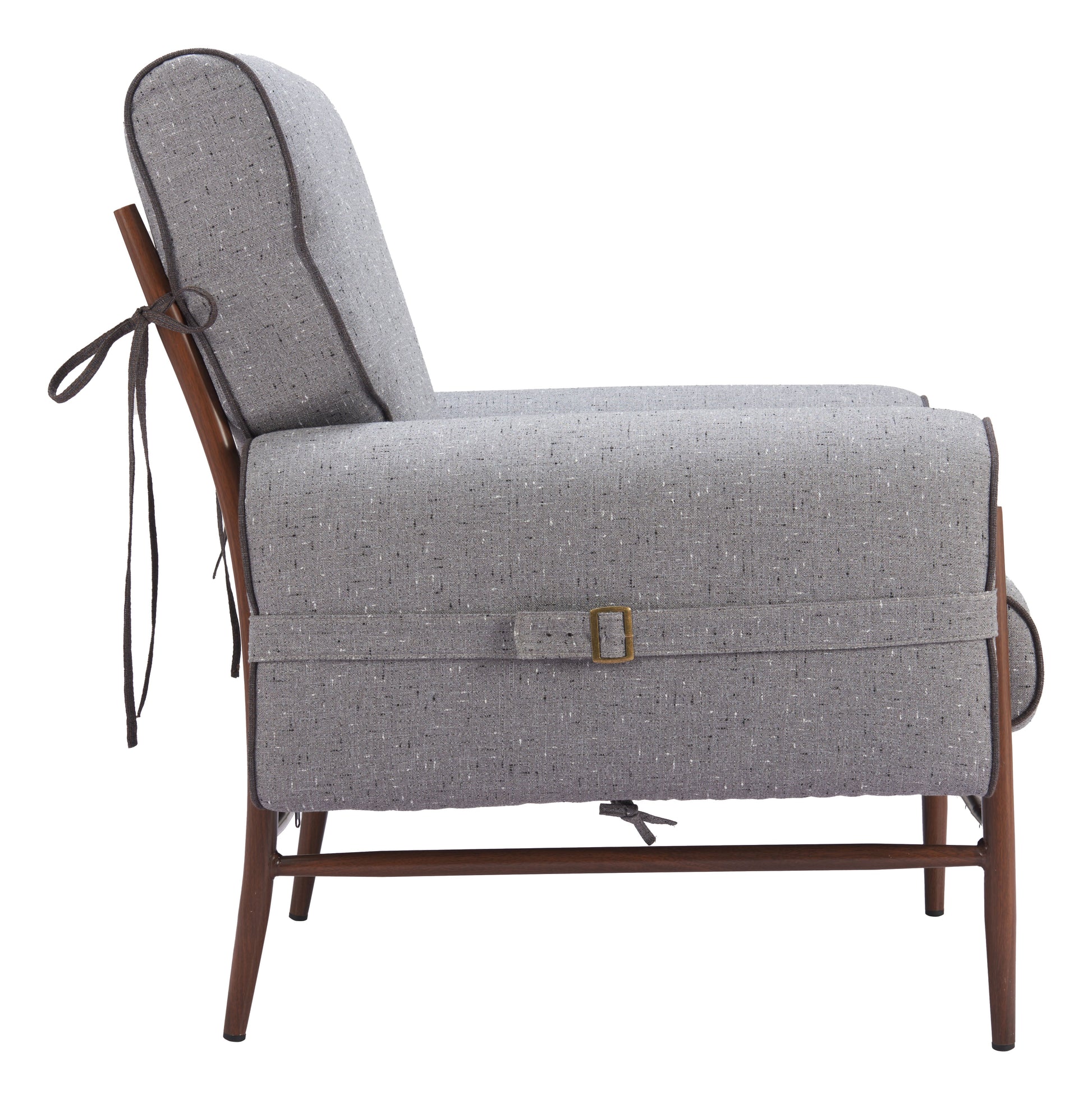 Klem Gray Accent Chair - Ornate Home
