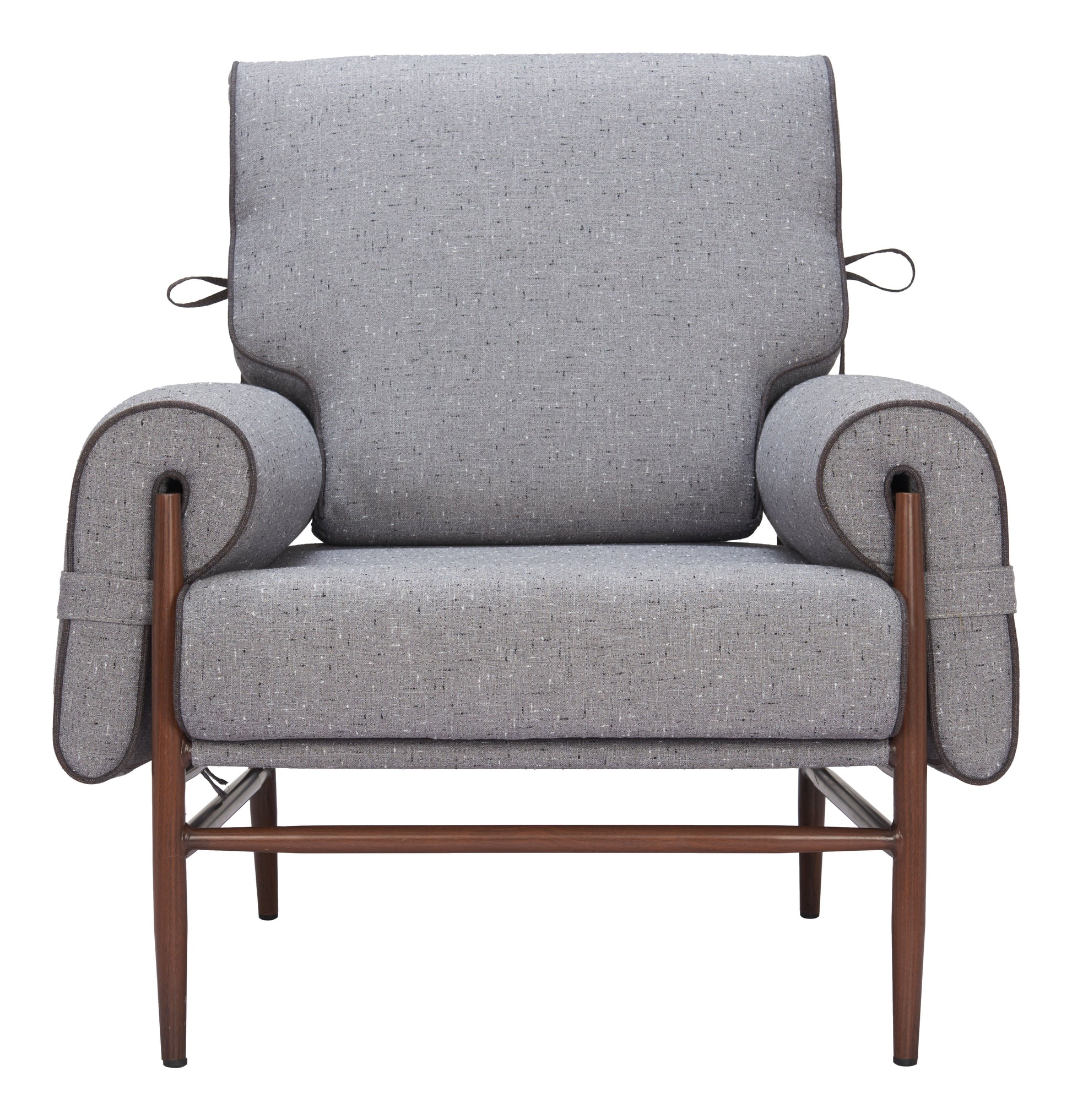 Klem Gray Accent Chair - Ornate Home