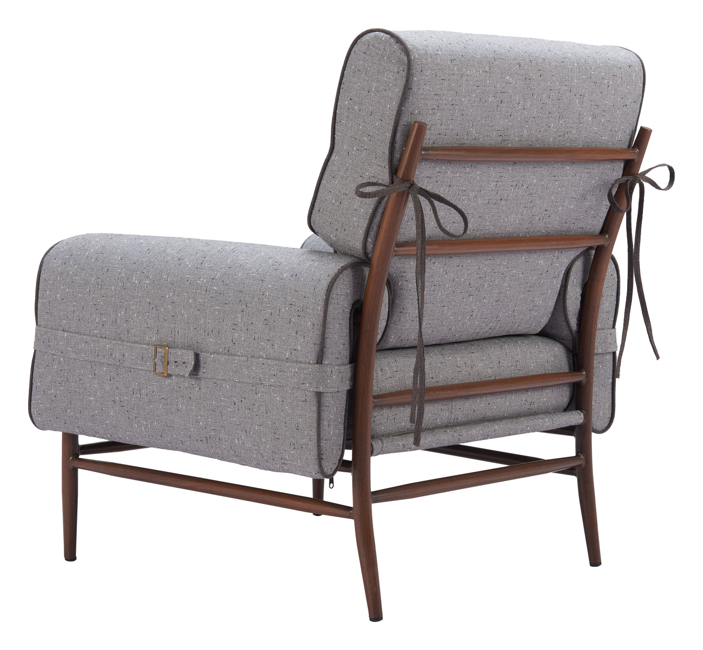 Klem Gray Accent Chair - Ornate Home