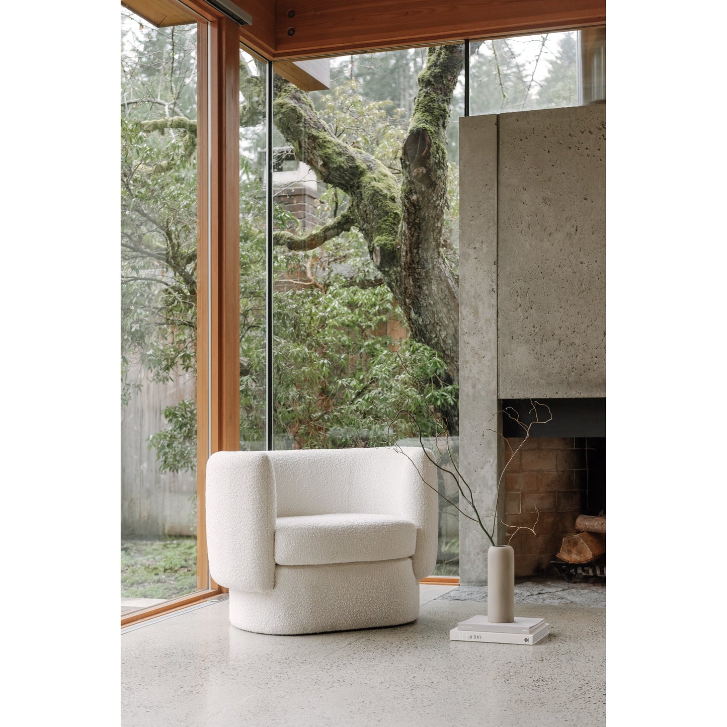 Koba Maya White Chair - Ornate Home