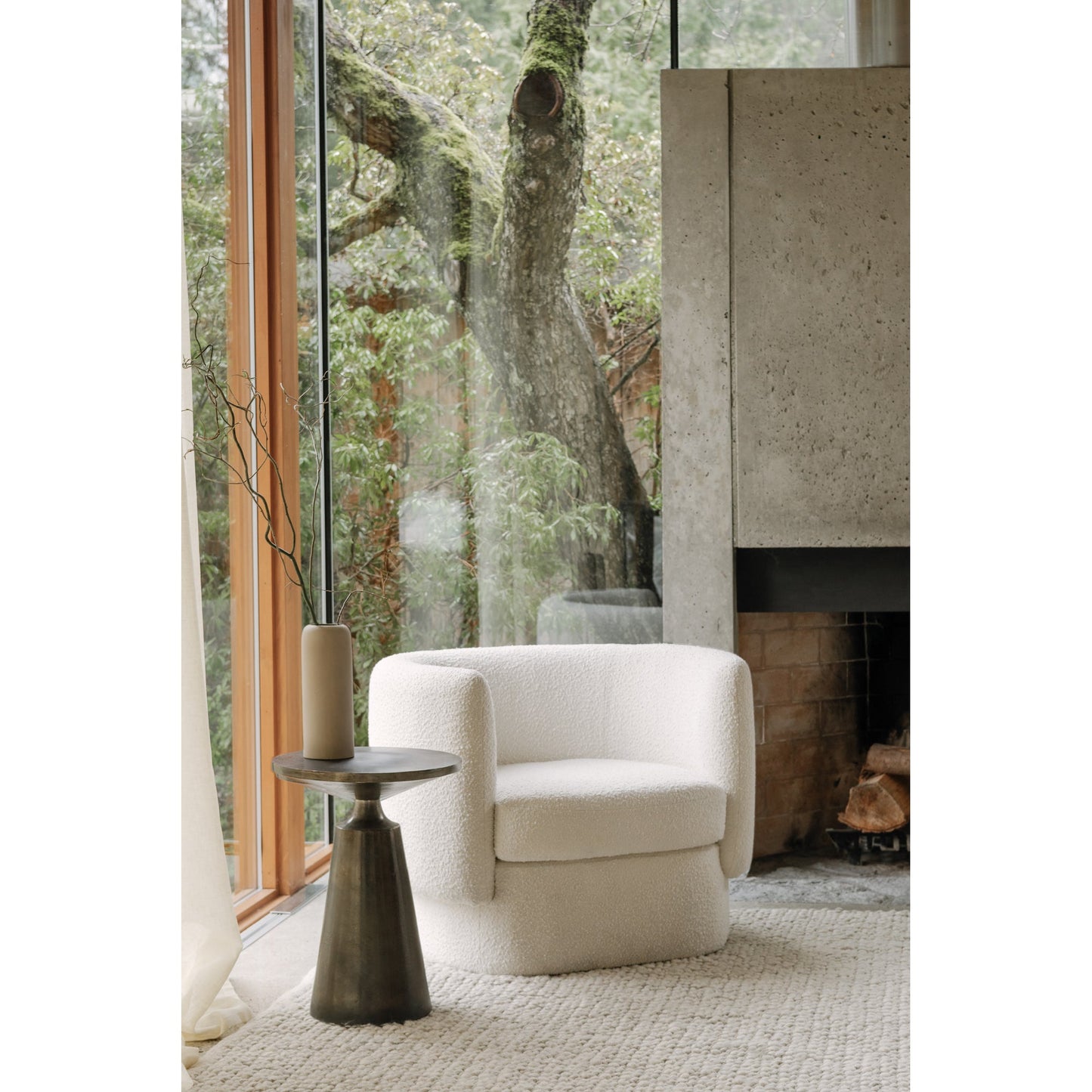 Koba Maya White Chair - Ornate Home