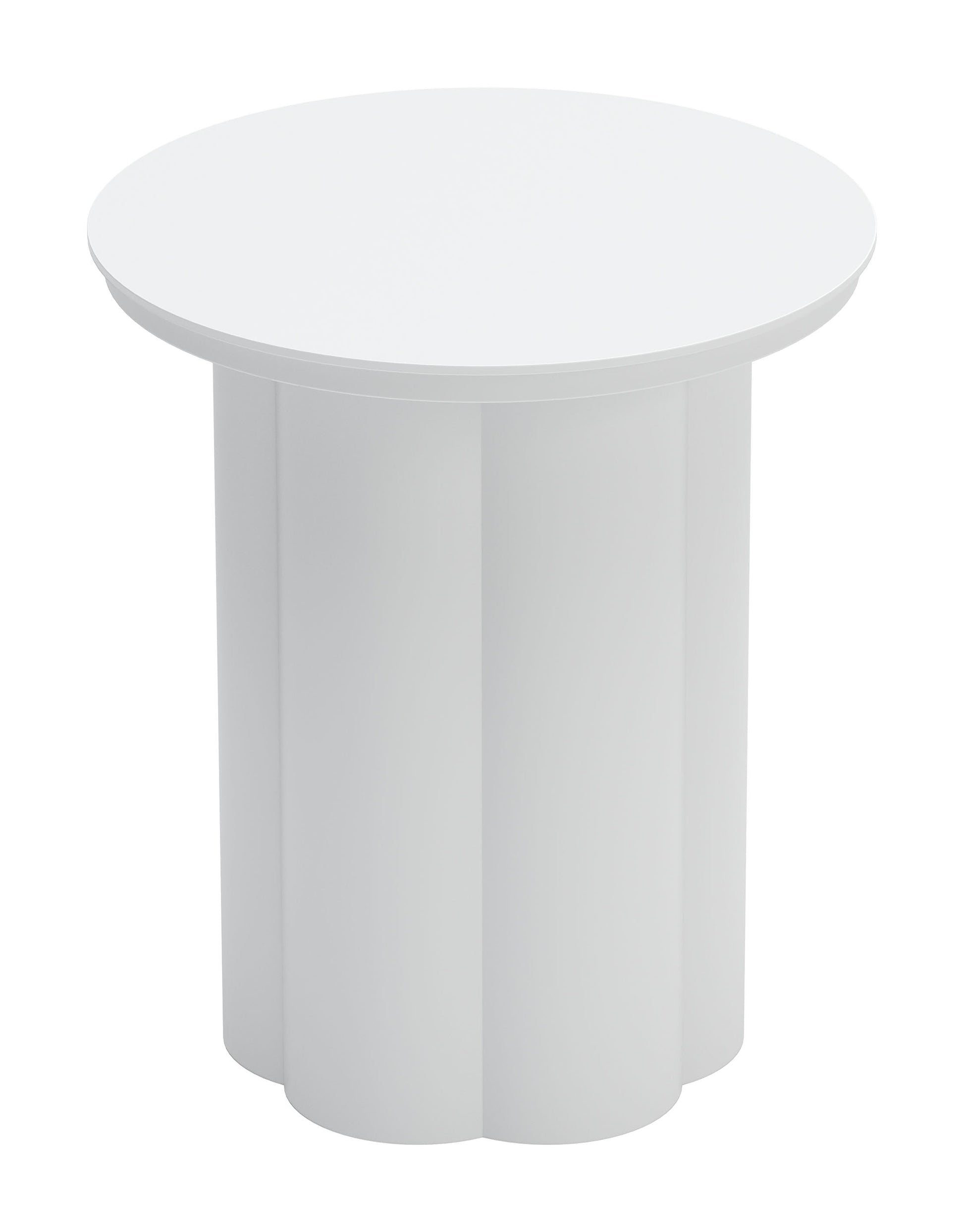 Kogur White Outdoor Side Table - Ornate Home
