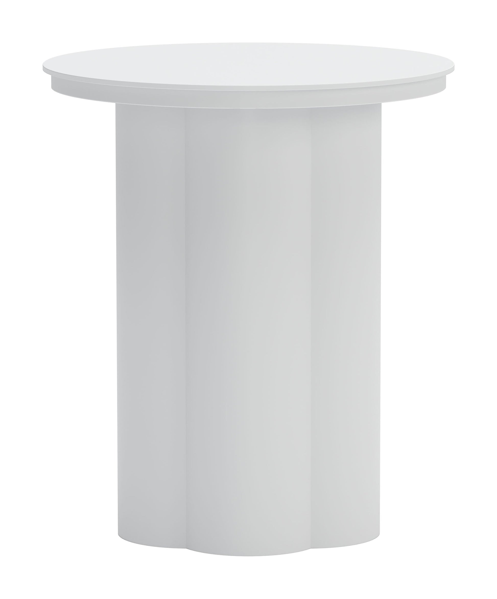 Kogur White Outdoor Side Table - Ornate Home