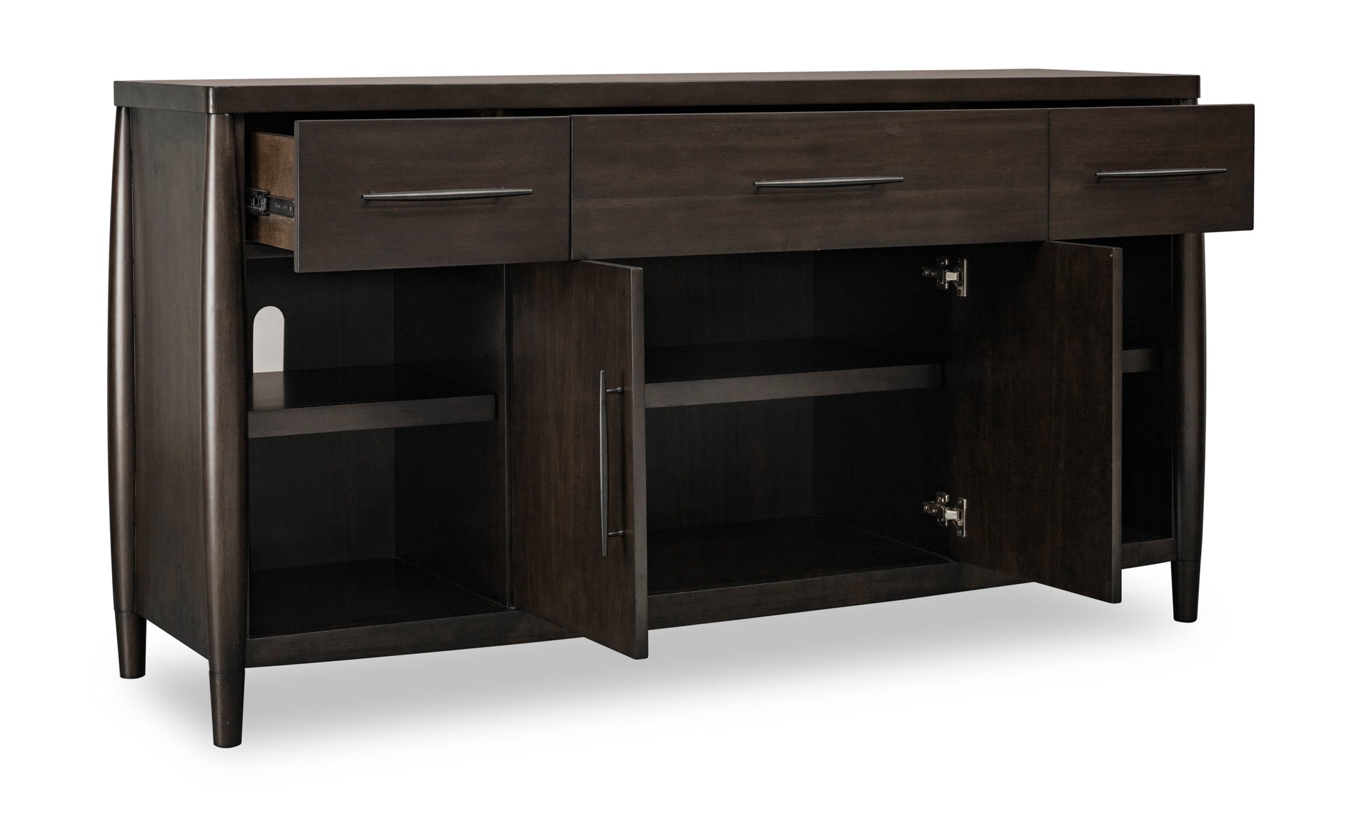 Koko Acacia Wood Sideboard in Minx - Ornate Home