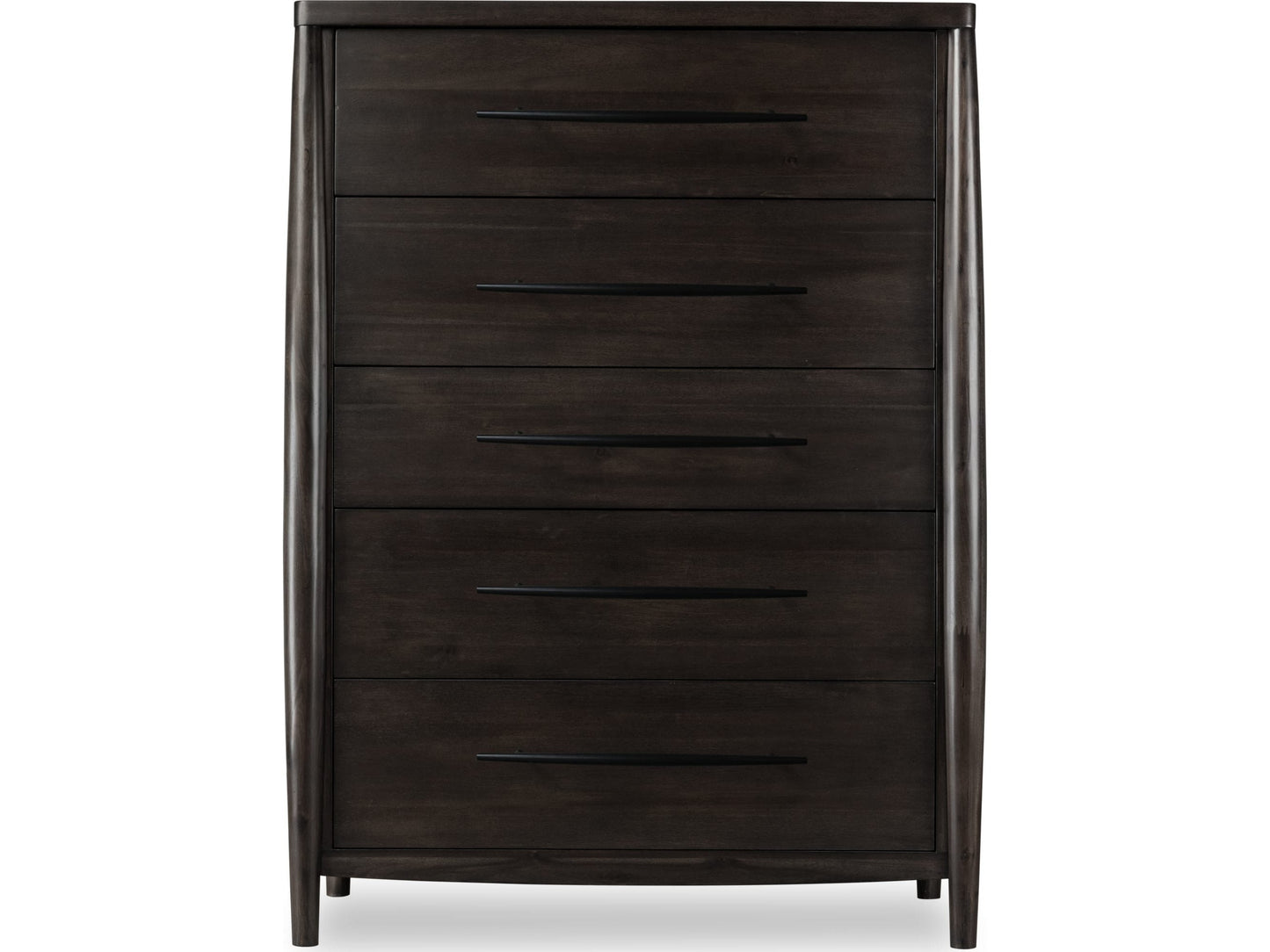 Koko Minx Five Drawer Acacia Wood Chest - Ornate Home