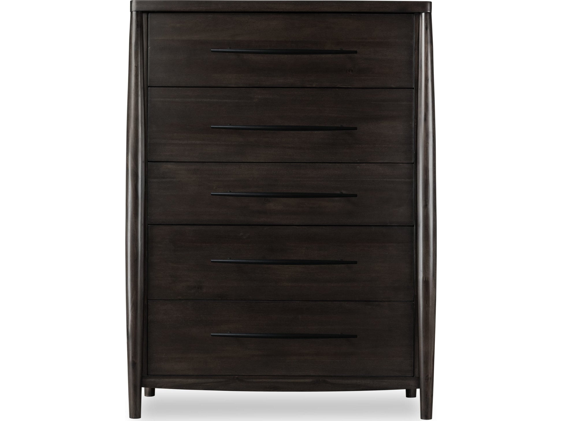 Koko Minx Five Drawer Acacia Wood Chest - Ornate Home