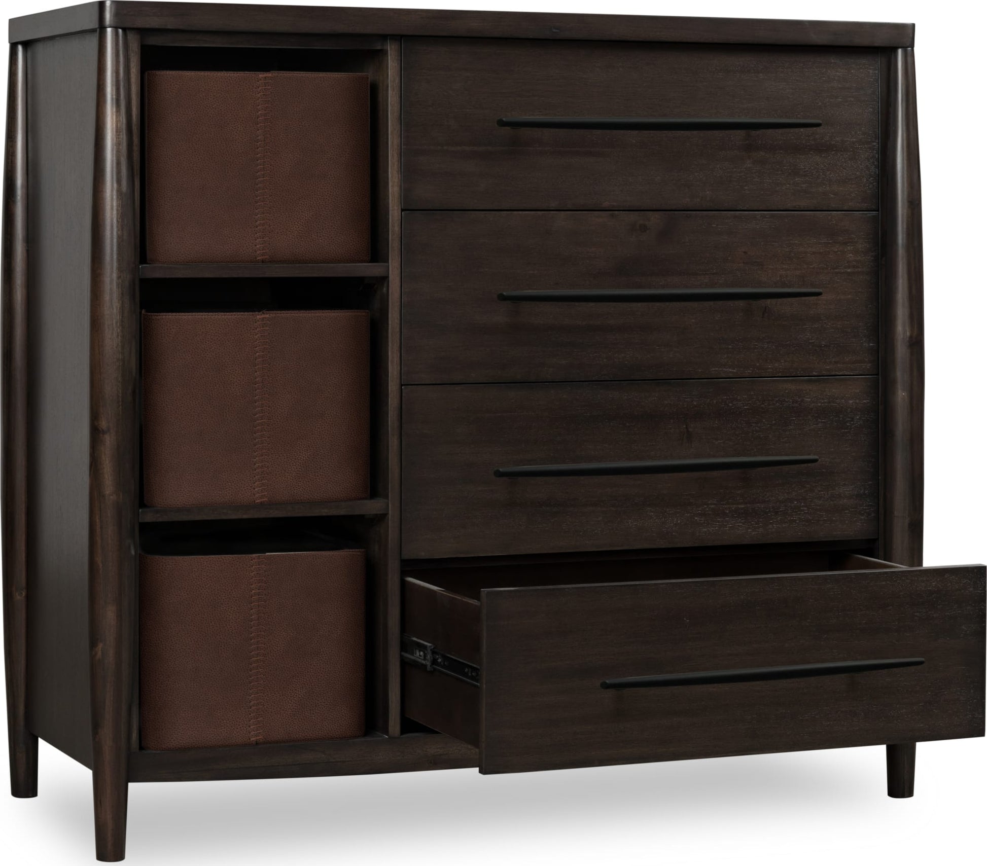 Koko Minx Sweater Chest with Storage Bins - Ornate Home