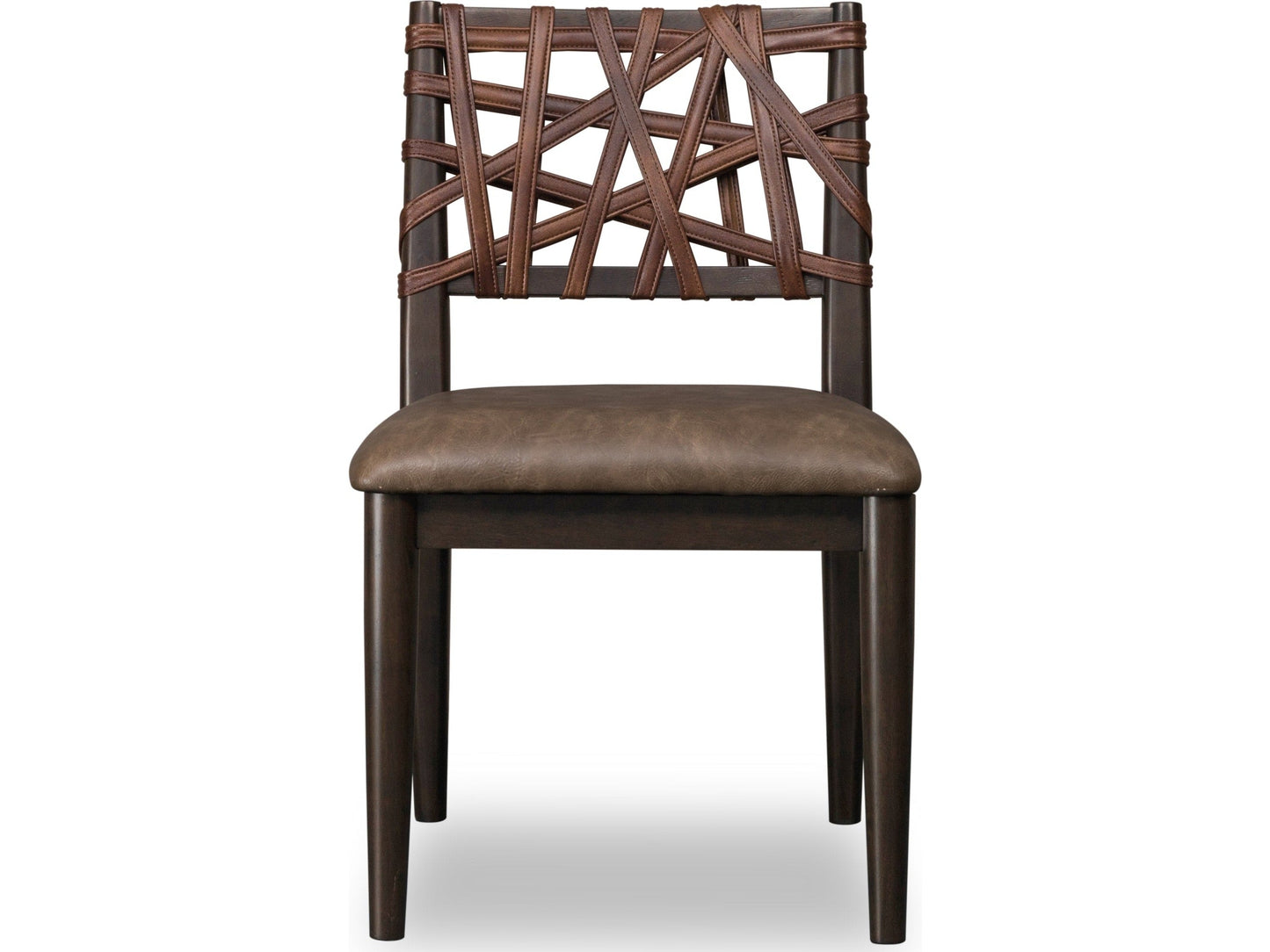 Koko Minx Synthetic Leather Dining Chair (Set of 2) - Ornate Home