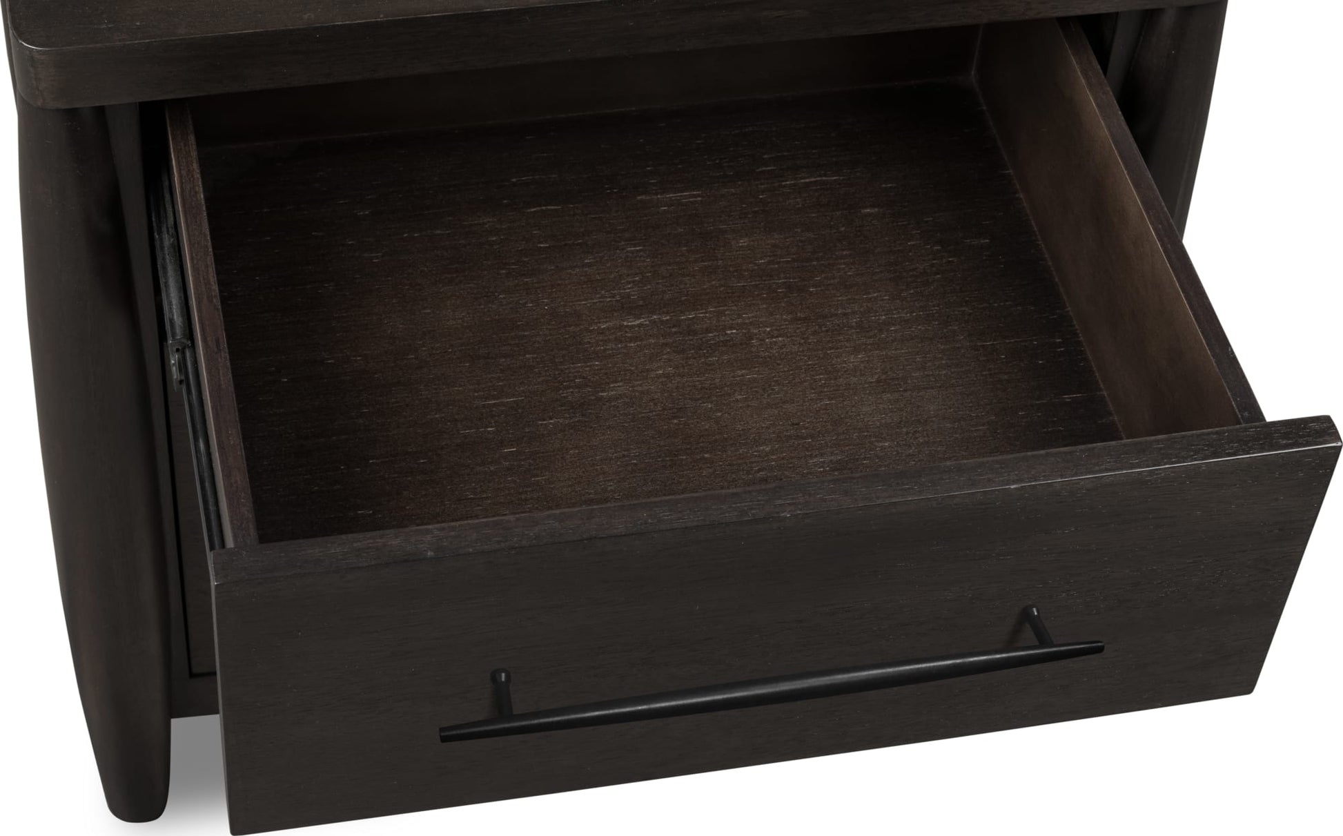 Koko Minx Two Drawer Nightstand with Cord Management - Ornate Home