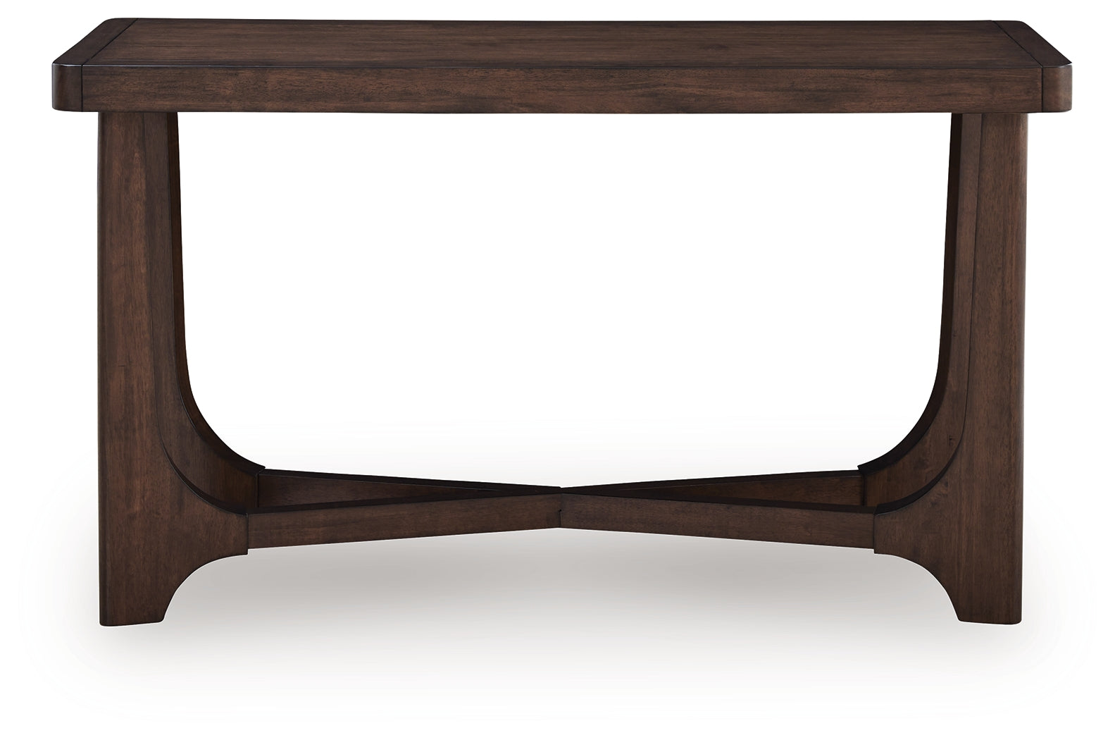 Korestone Dark Brown Sofa Table- Viva Furn