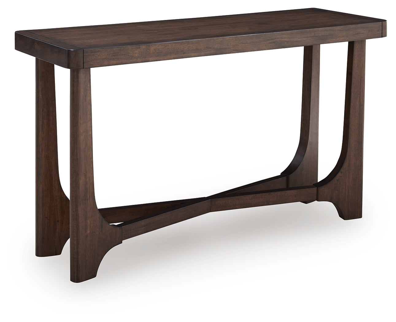 Korestone Dark Brown Sofa Table- Viva Furn
