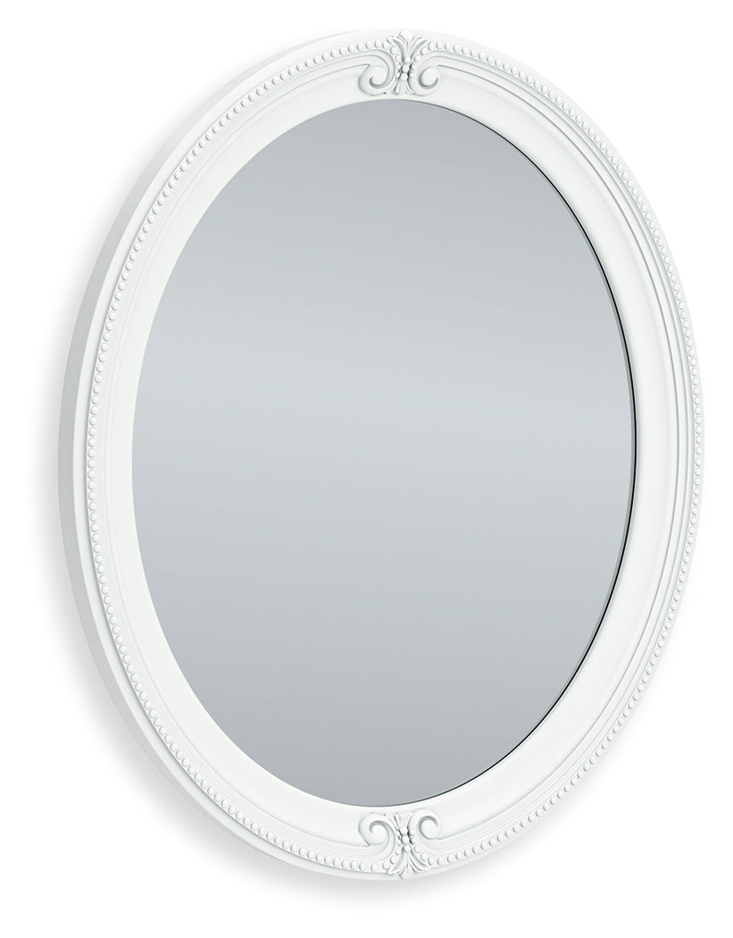 Kozlani White Bedroom Mirror- Viva Furn