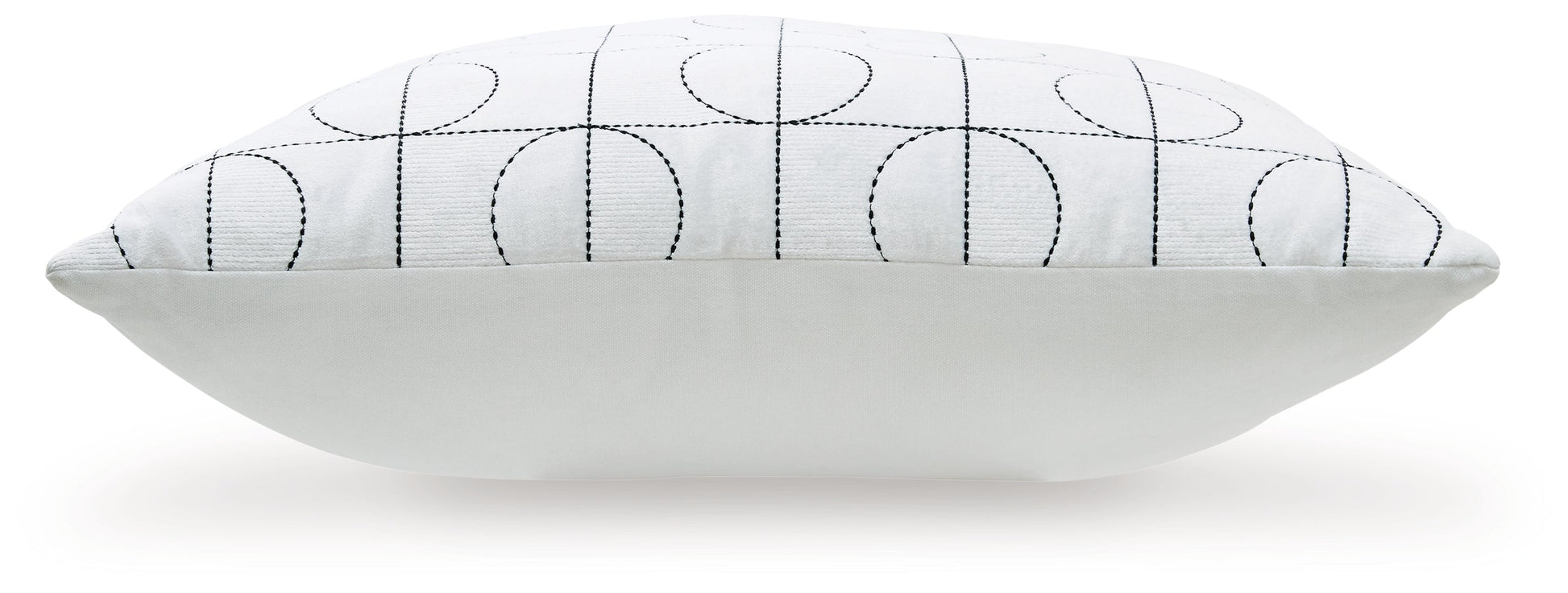 Kydner White/Black Pillow (4/CS)- Viva Furn