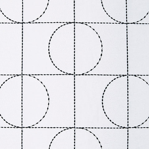 Kydner White/Black Pillow (4/CS)- Viva Furn