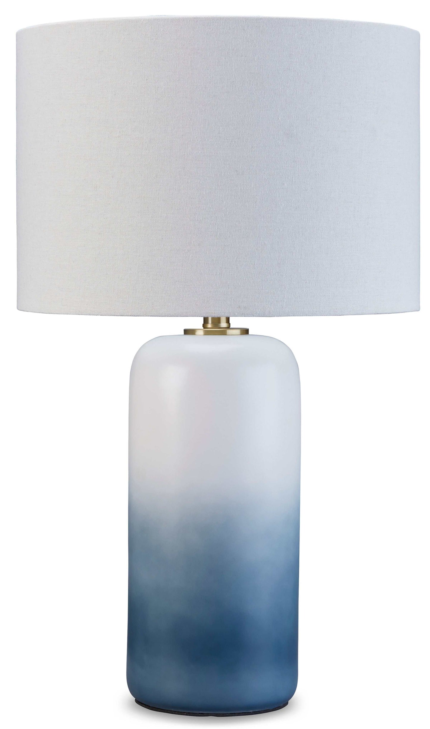 Lemrich White/Teal Table Lamp