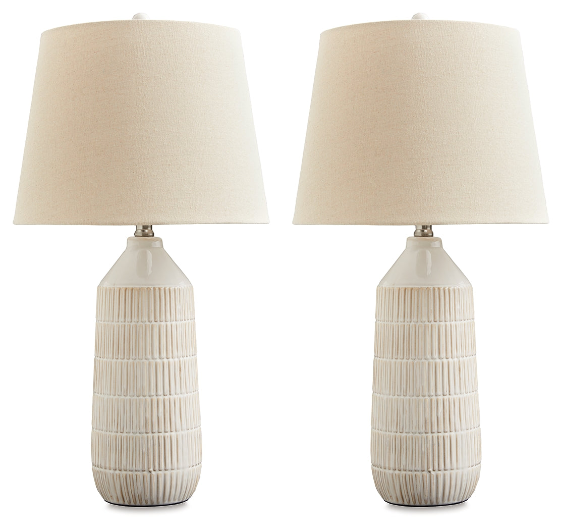 Willport Off White Table Lamp (Set of 2)