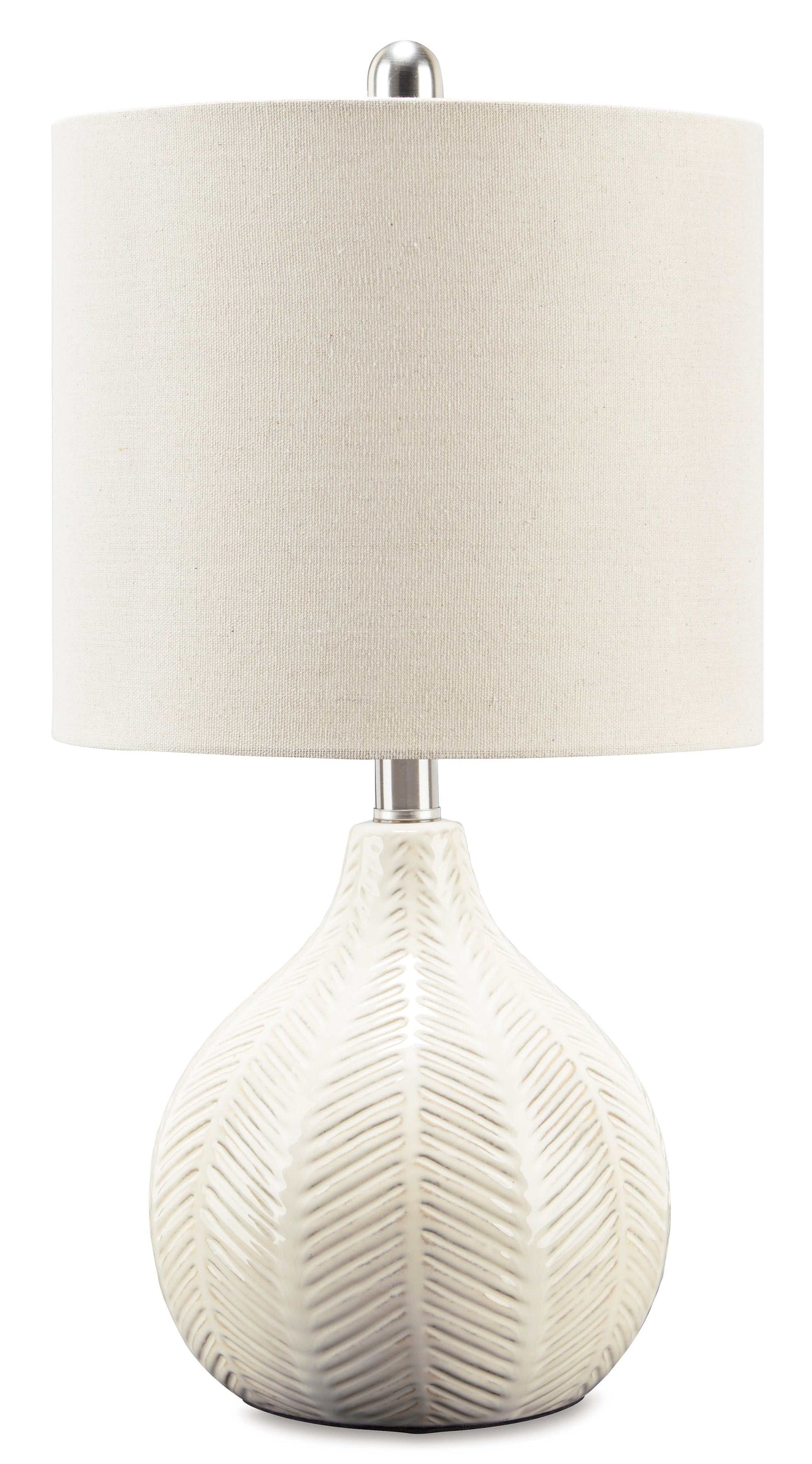 Rainermen Off White Table Lamp