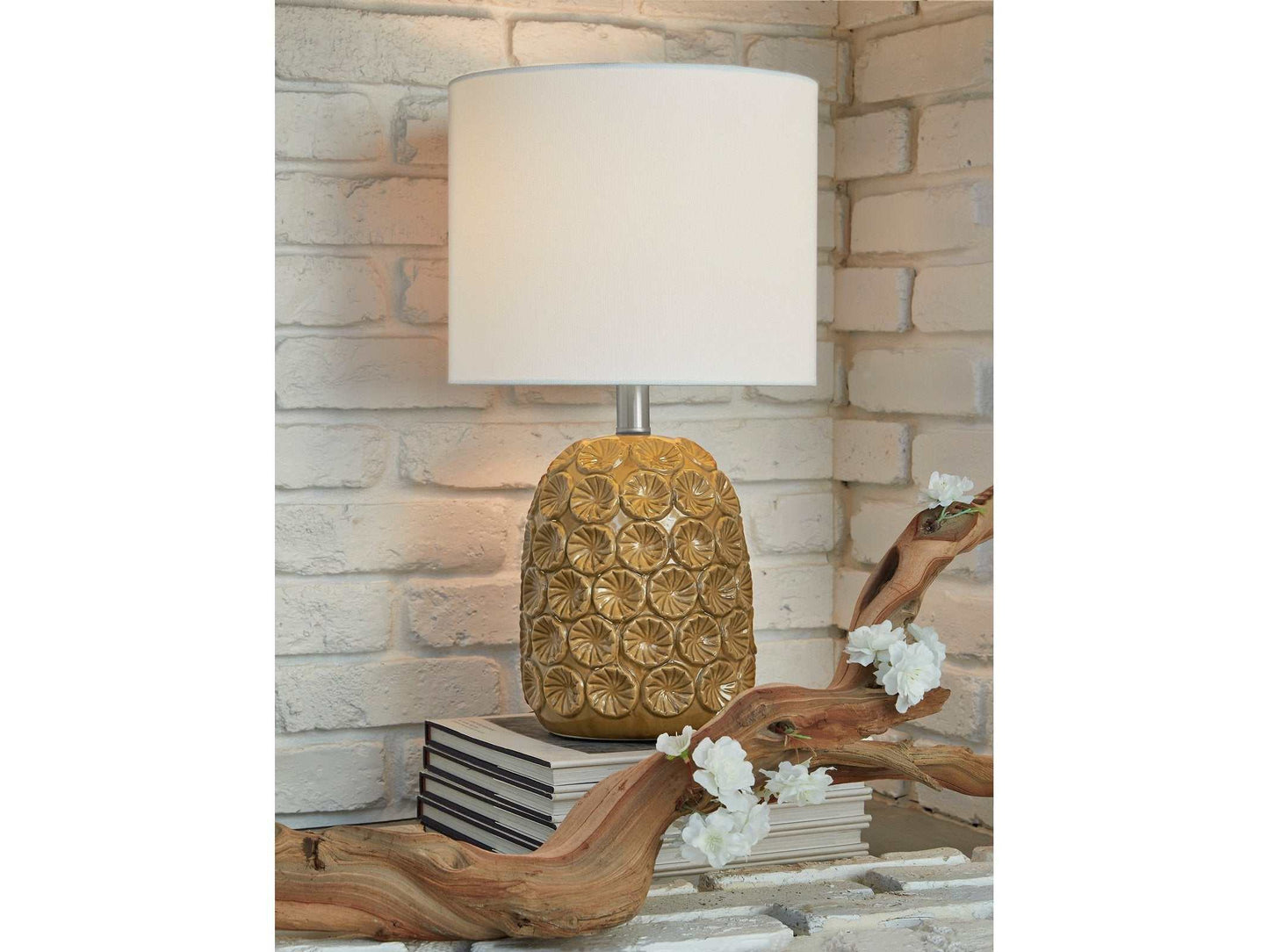 Moorbank Amber Table Lamp