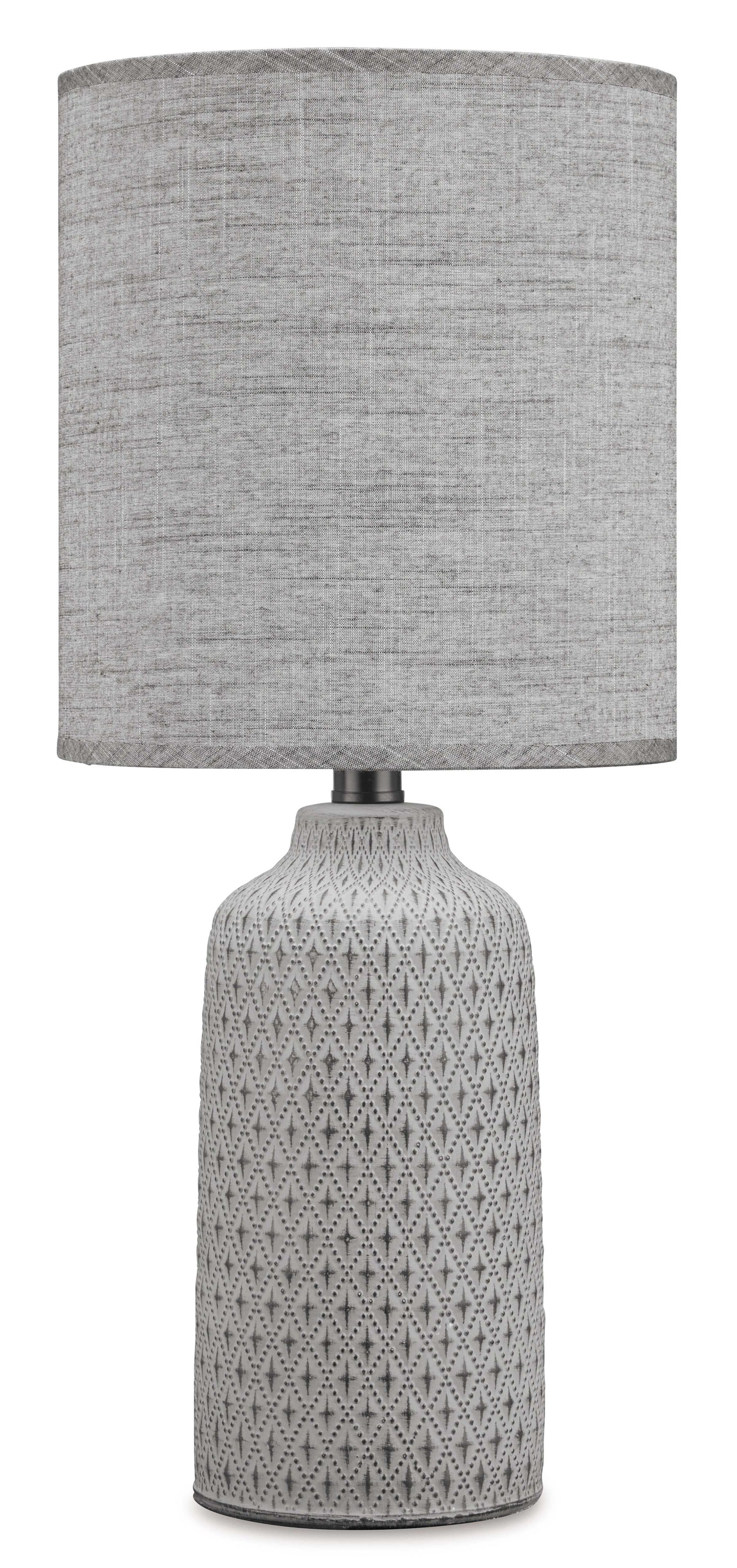 Donnford Charcoal Table Lamp