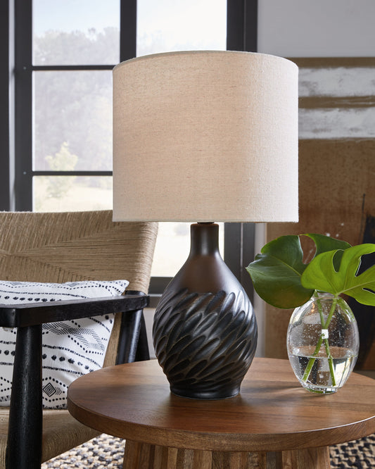 Garinton Black Table Lamp