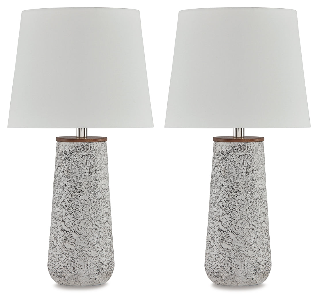 Chaston Antique White Table Lamp (Set of 2)