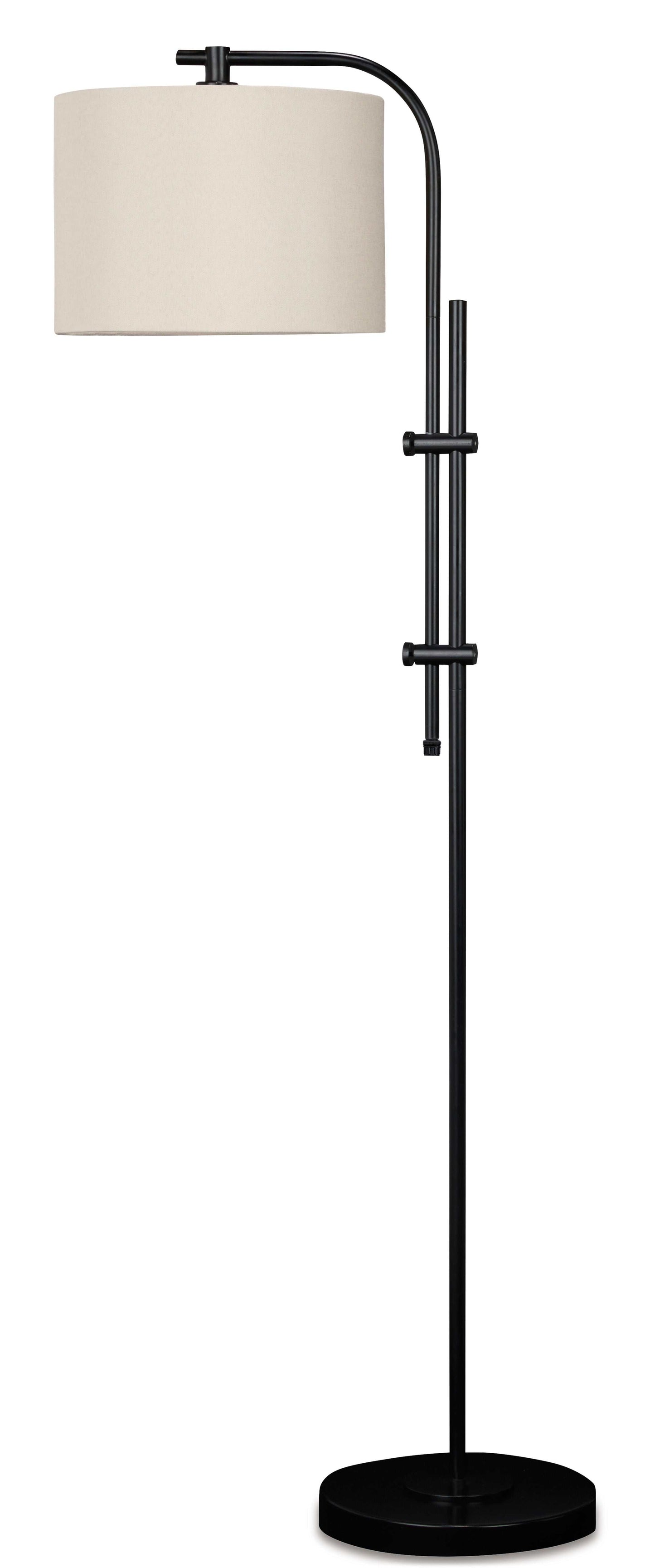 Baronvale Black Floor Lamp