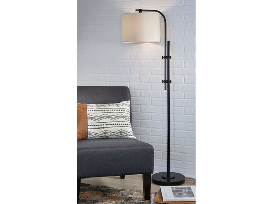 Baronvale Black Floor Lamp