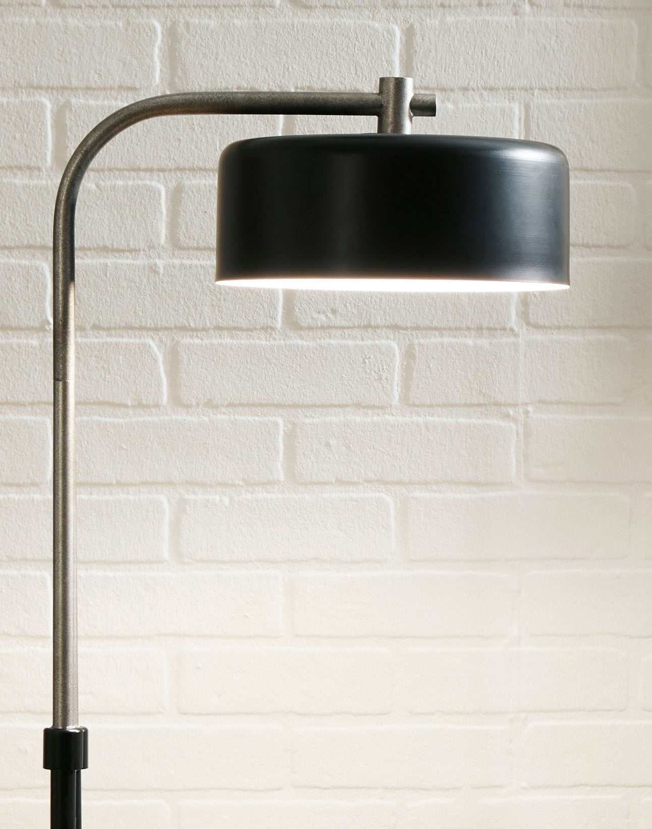 Eliridge Black/Silver Finish Floor Lamp