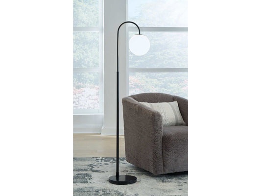 Walkford Black Floor Lamp