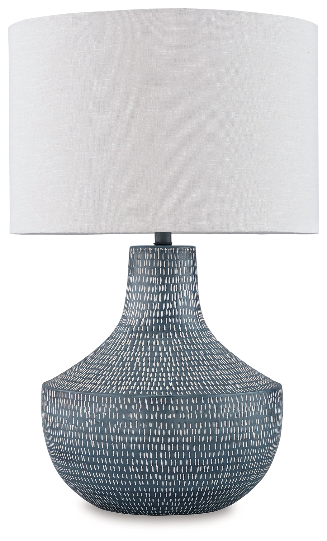 Schylarmont Gray/White Table Lamp