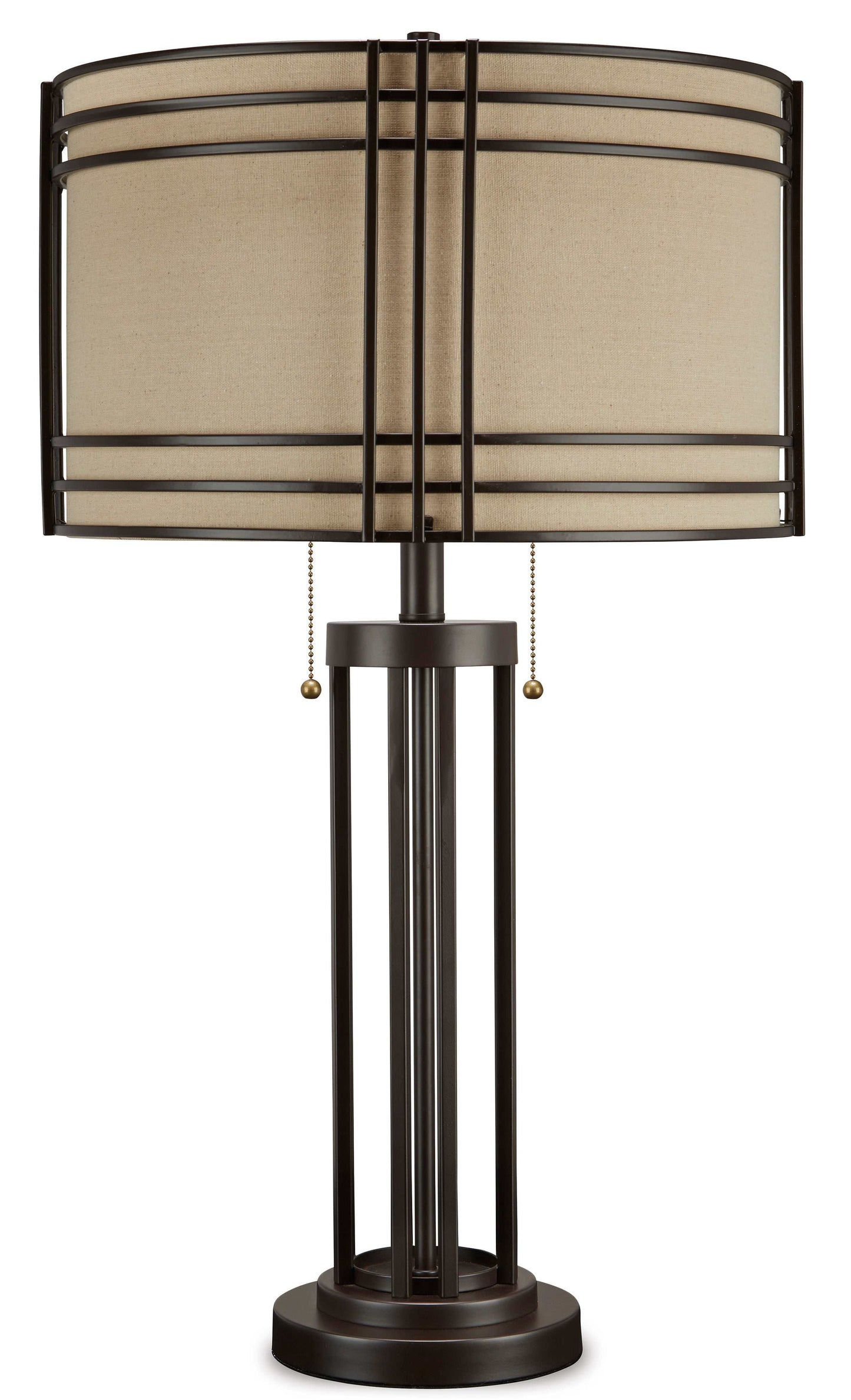 Hanswell Dark Brown Table Lamp