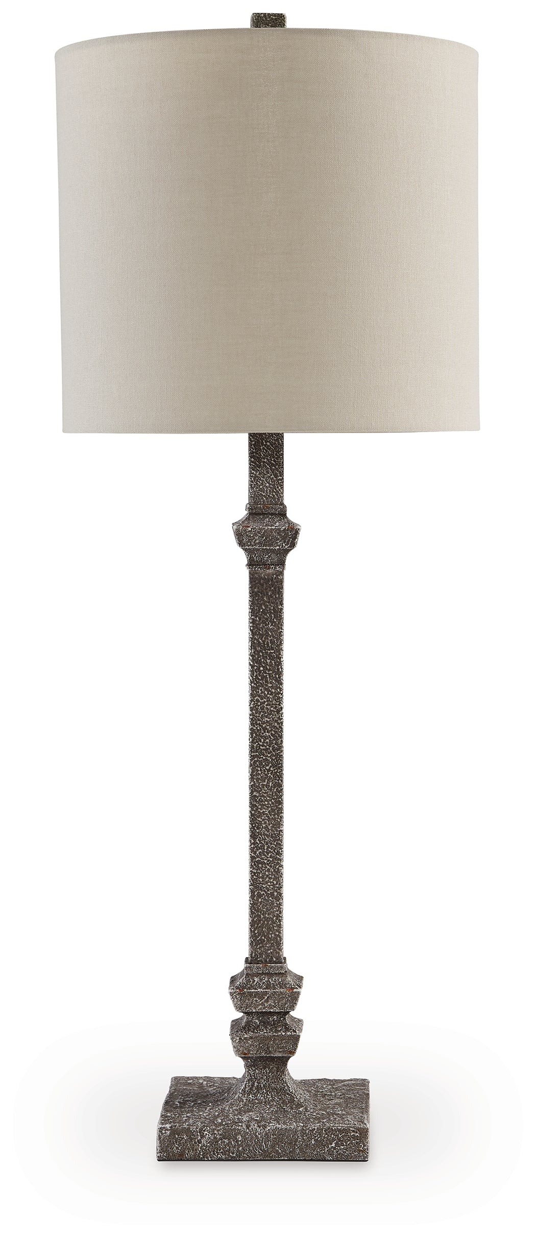 Oralieville Distressed Gray Accent Lamp