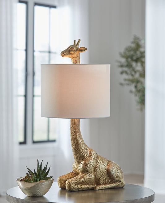 Ferrison Gold Finish Table Lamp